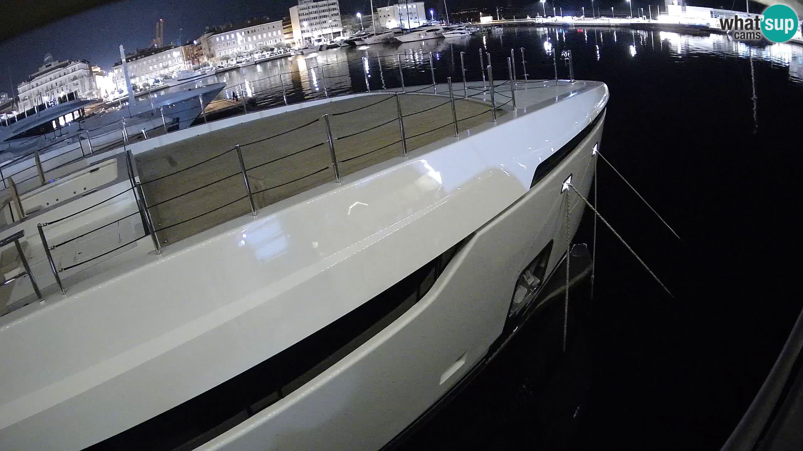Botel Marina cámara web en vivo Rijeka