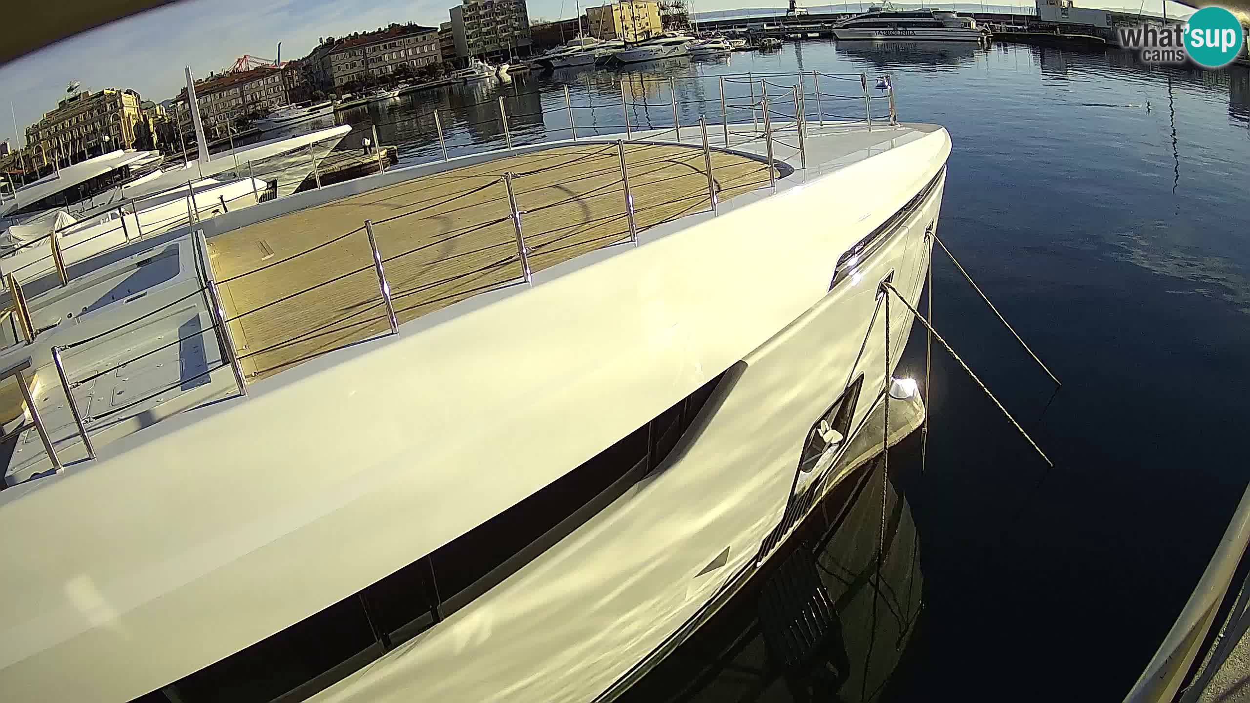 Botel Marina cámara web en vivo Rijeka