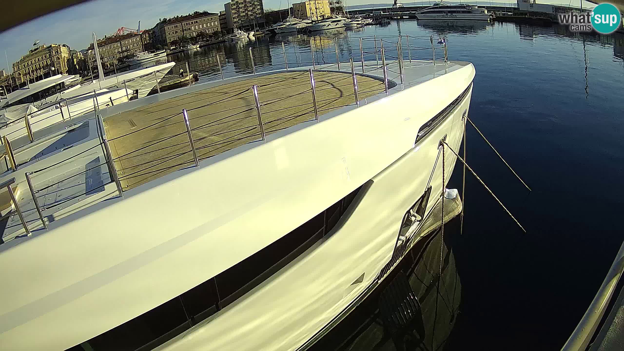 Rijeka – Botel Marina web kamera
