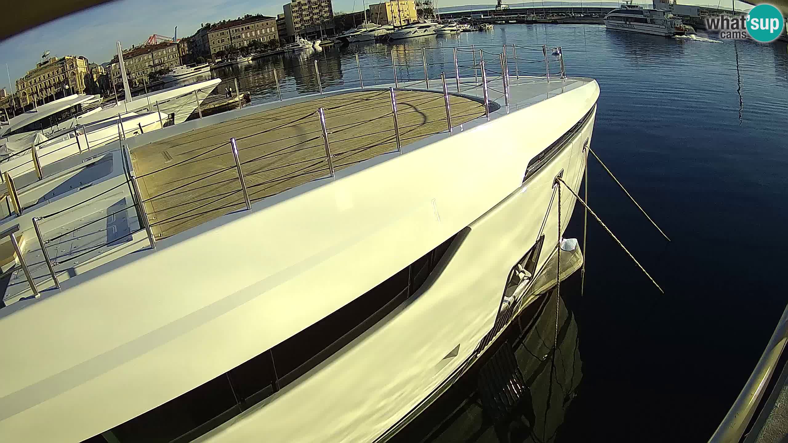 Rijeka – Botel Marina web kamera