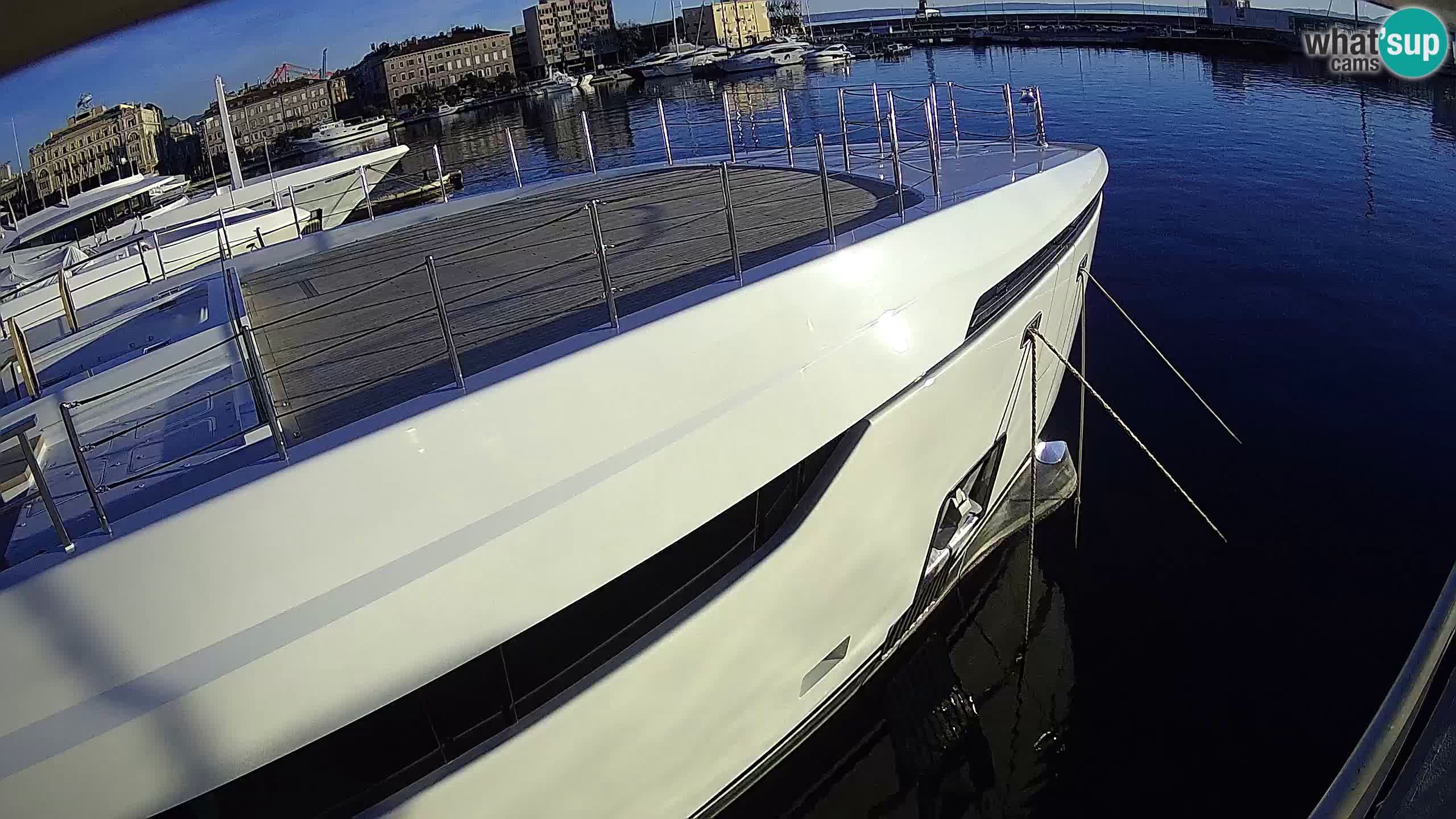 Rijeka – Botel Marina webcam en direct