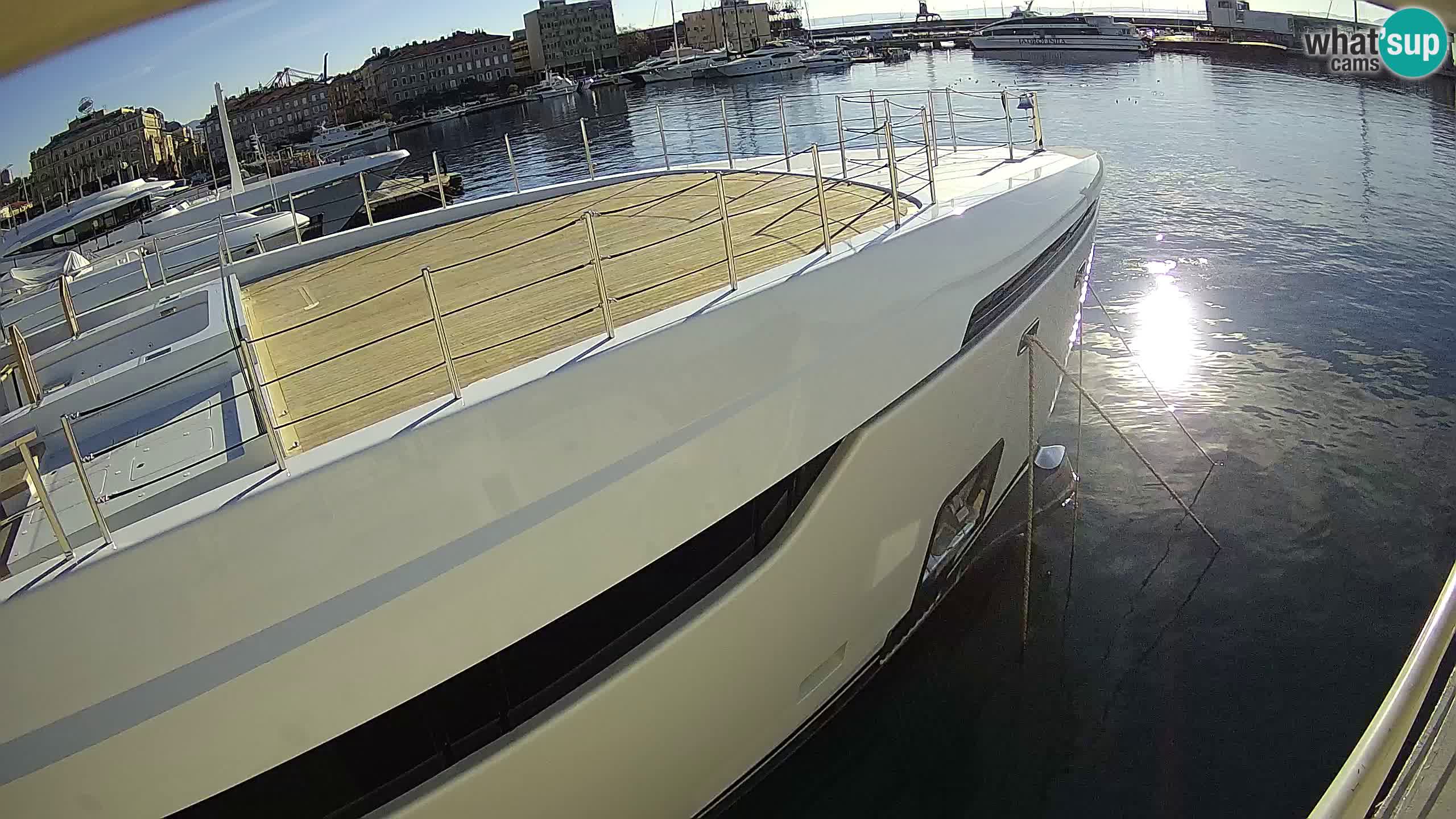 Rijeka – Botel Marina web kamera