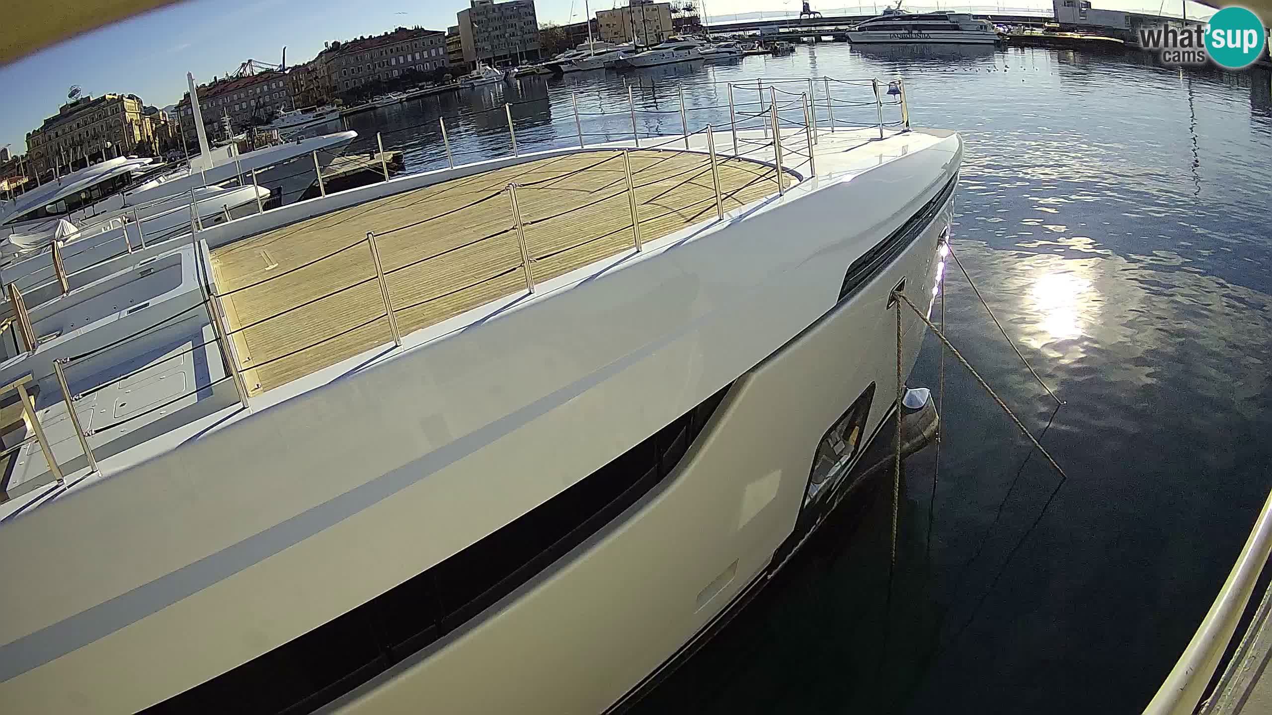 Rijeka – Botel Marina webcam en direct