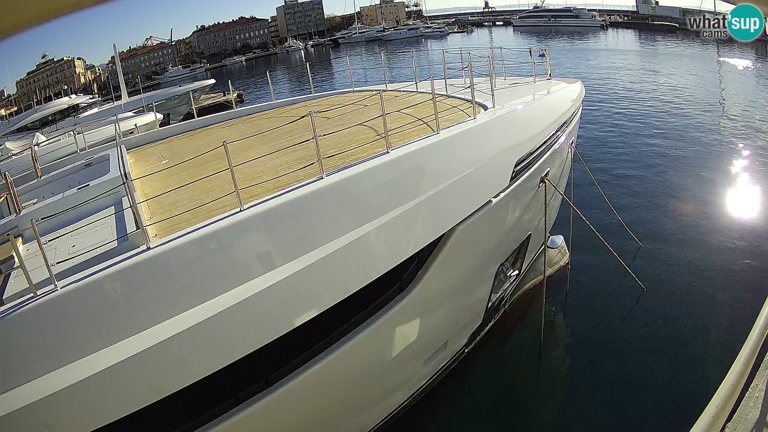 Rijeka – Botel Marina webcam en direct