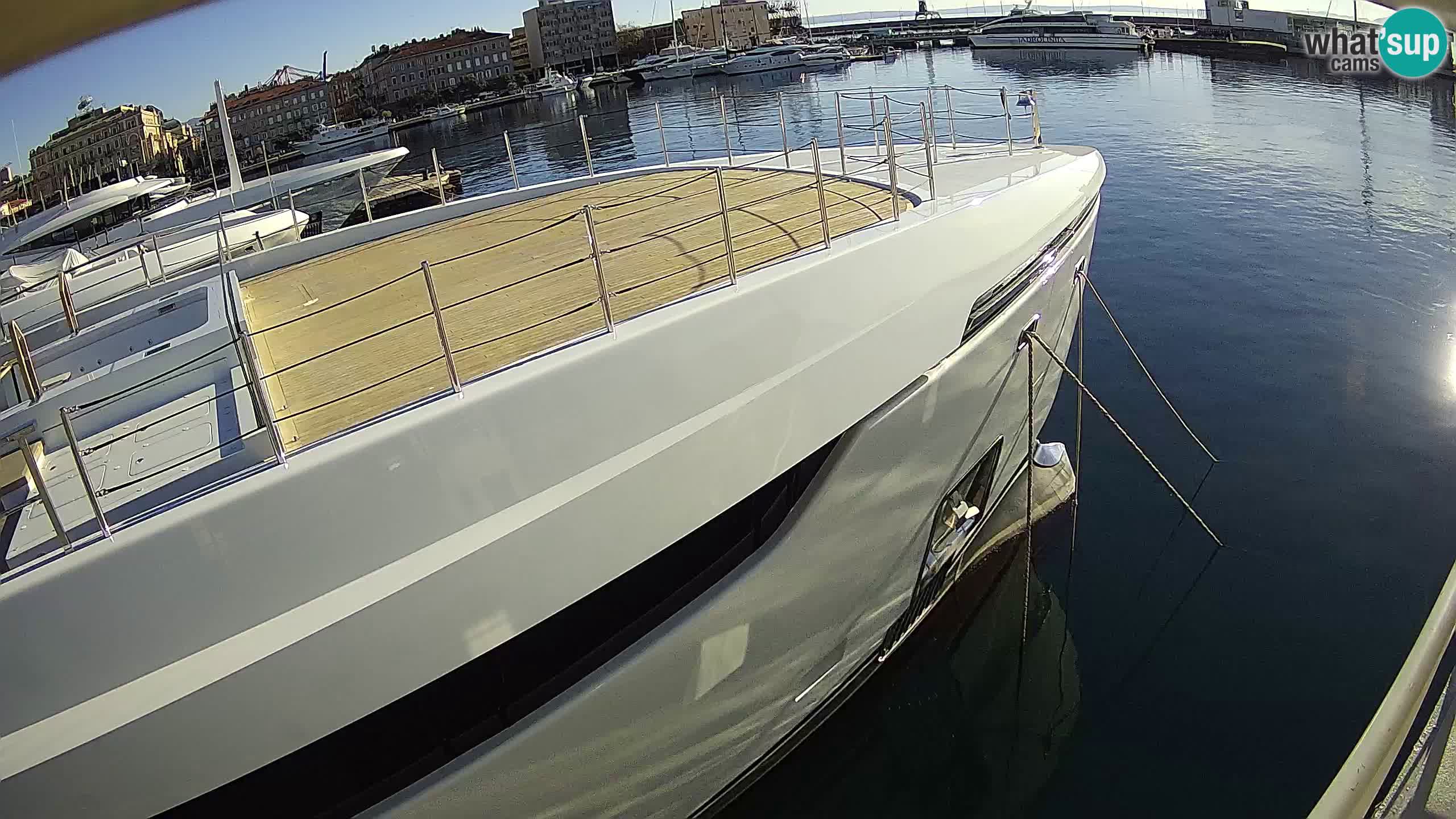 Rijeka – Botel Marina webcam en direct