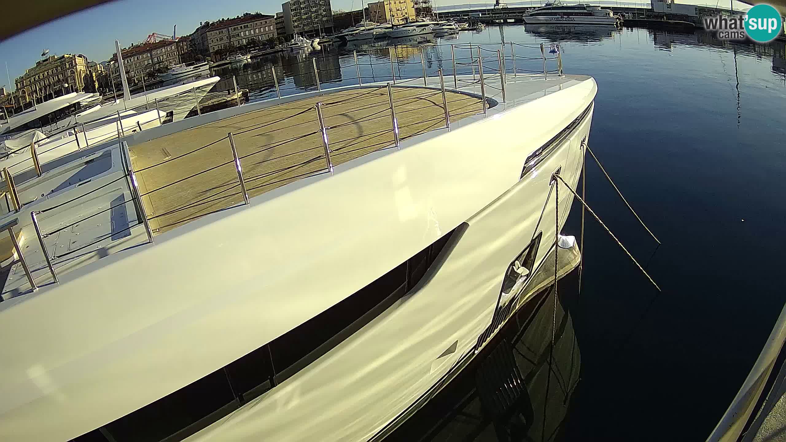 Reka – Botel Marina spletna kamera