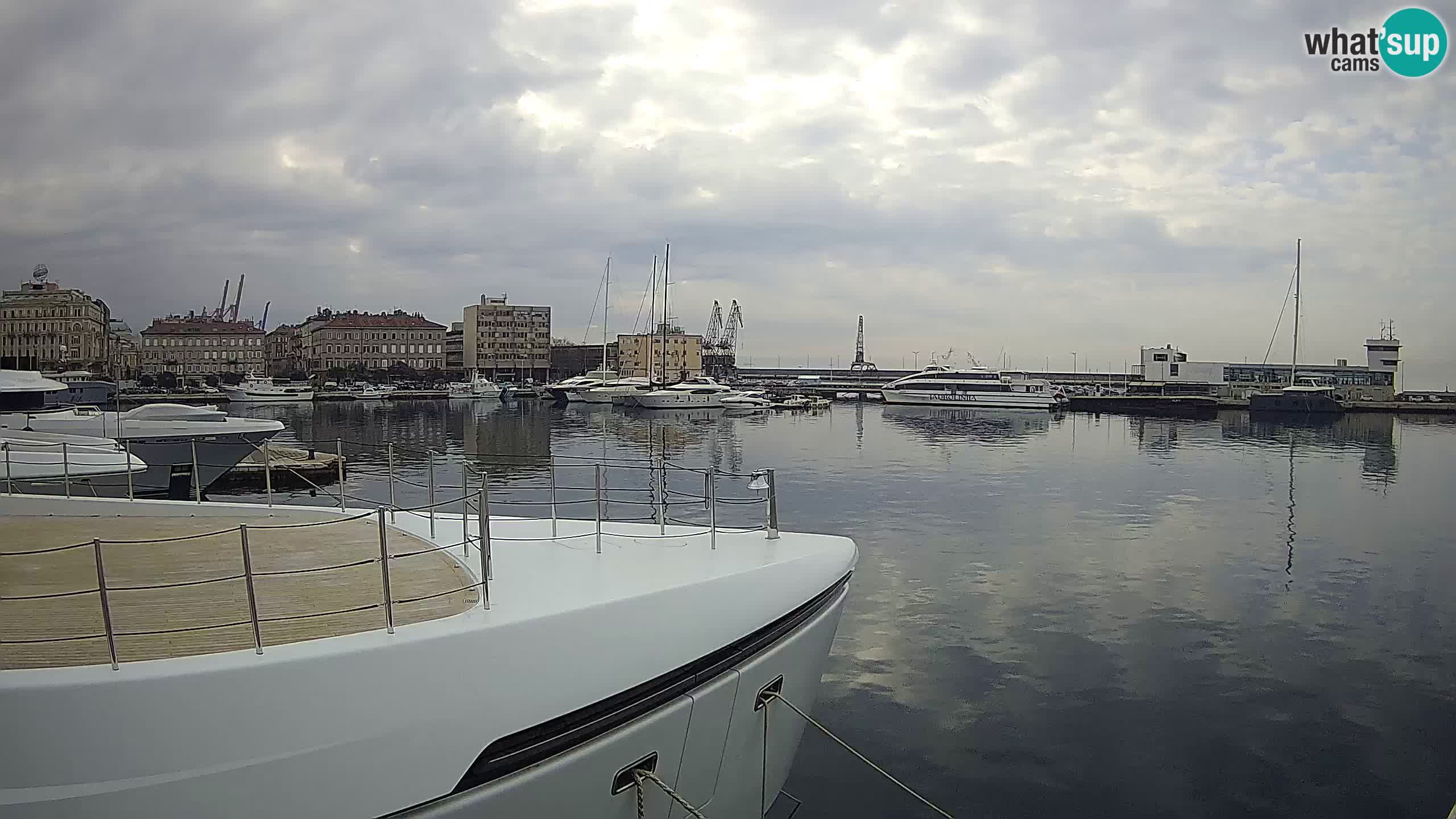 Rijeka – Botel Marina webcam en direct