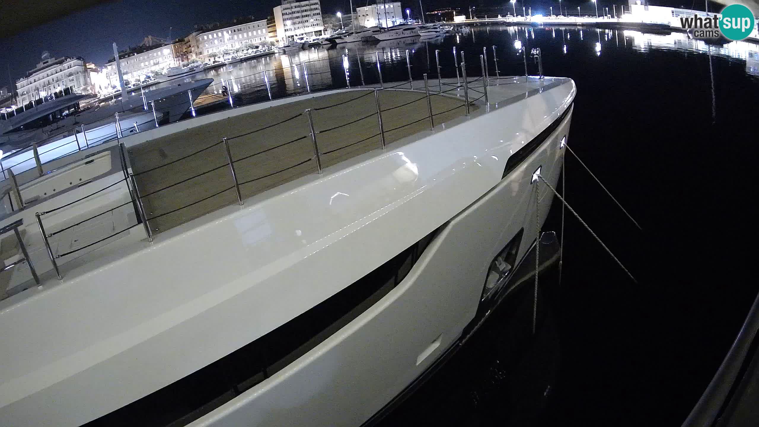 Botel Marina cámara web en vivo Rijeka