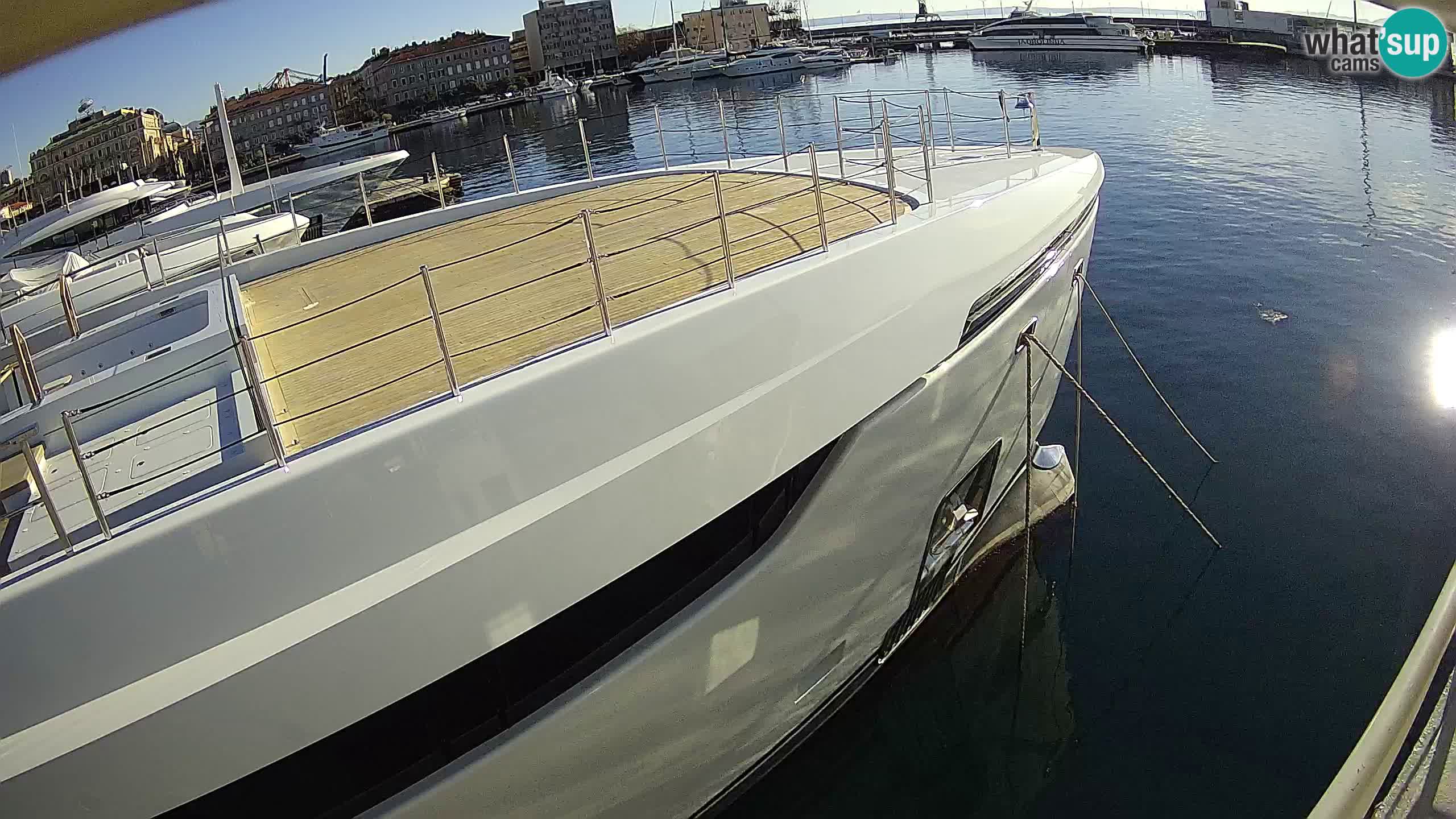 Rijeka – Botel Marina web kamera