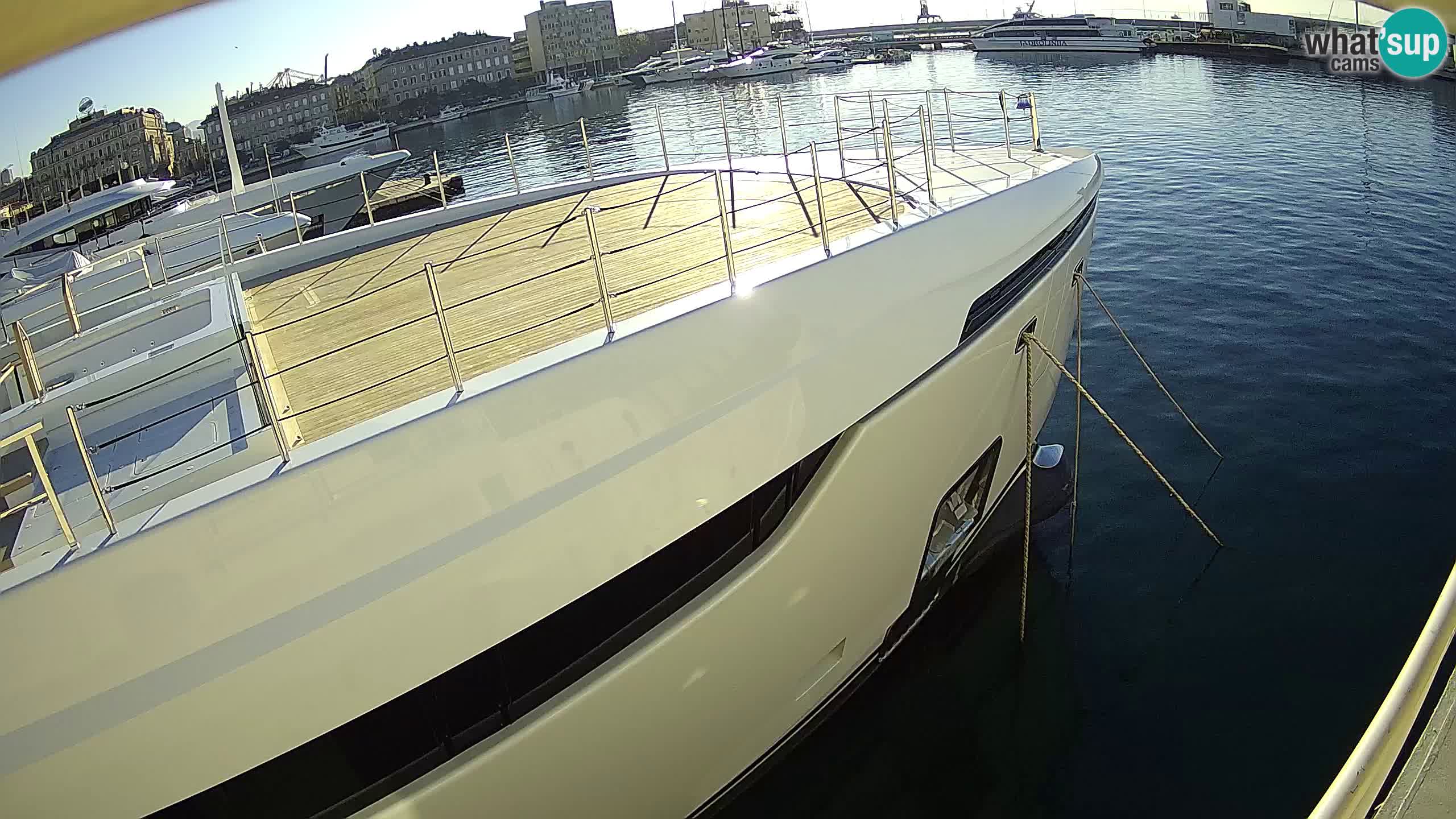 Rijeka – Botel Marina web kamera