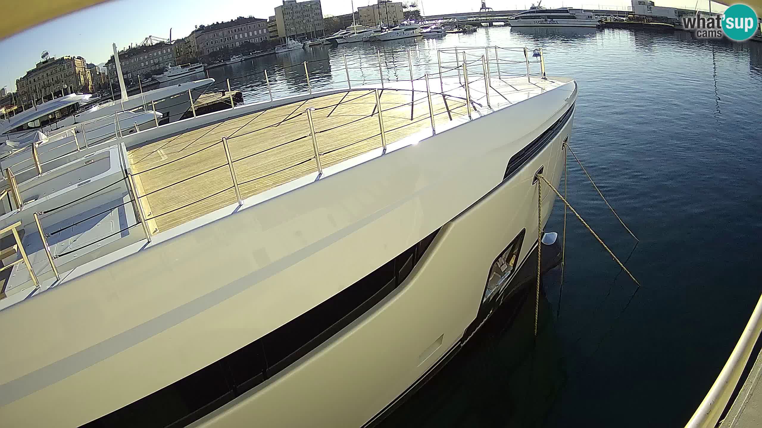 Rijeka – Botel Marina webcam en direct