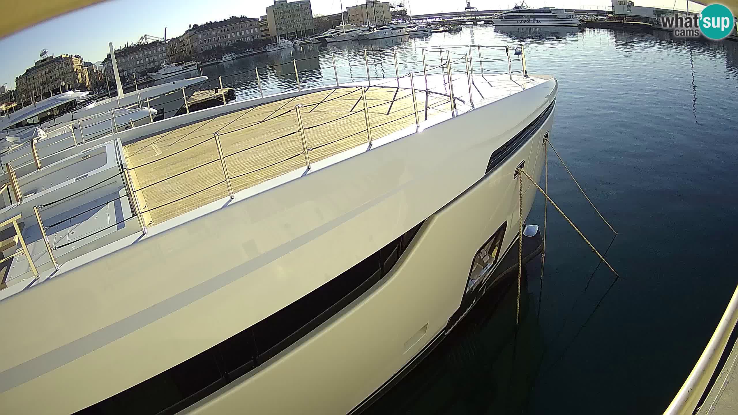 Rijeka – Botel Marina webcam en direct