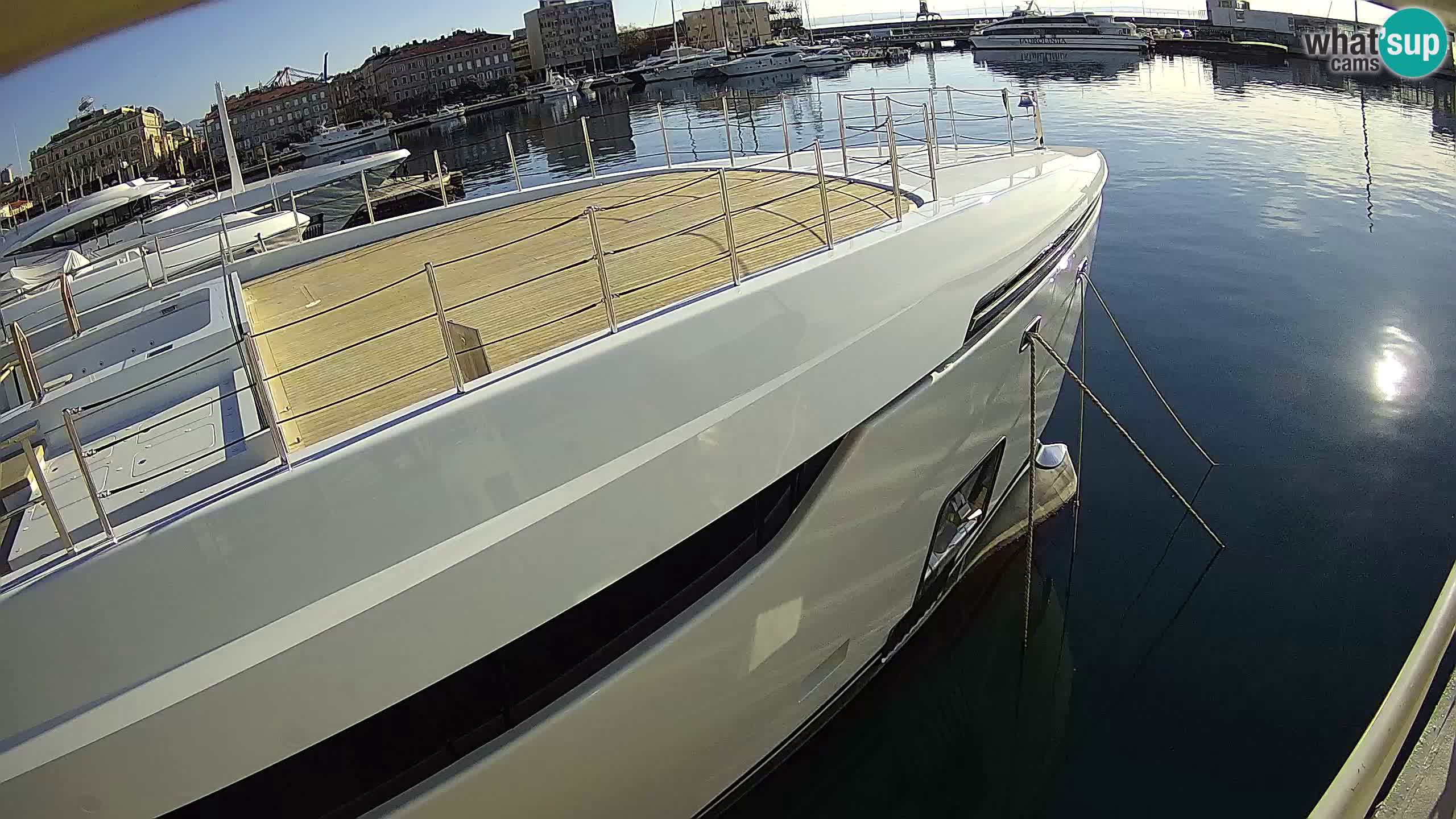 Rijeka – Botel Marina web kamera