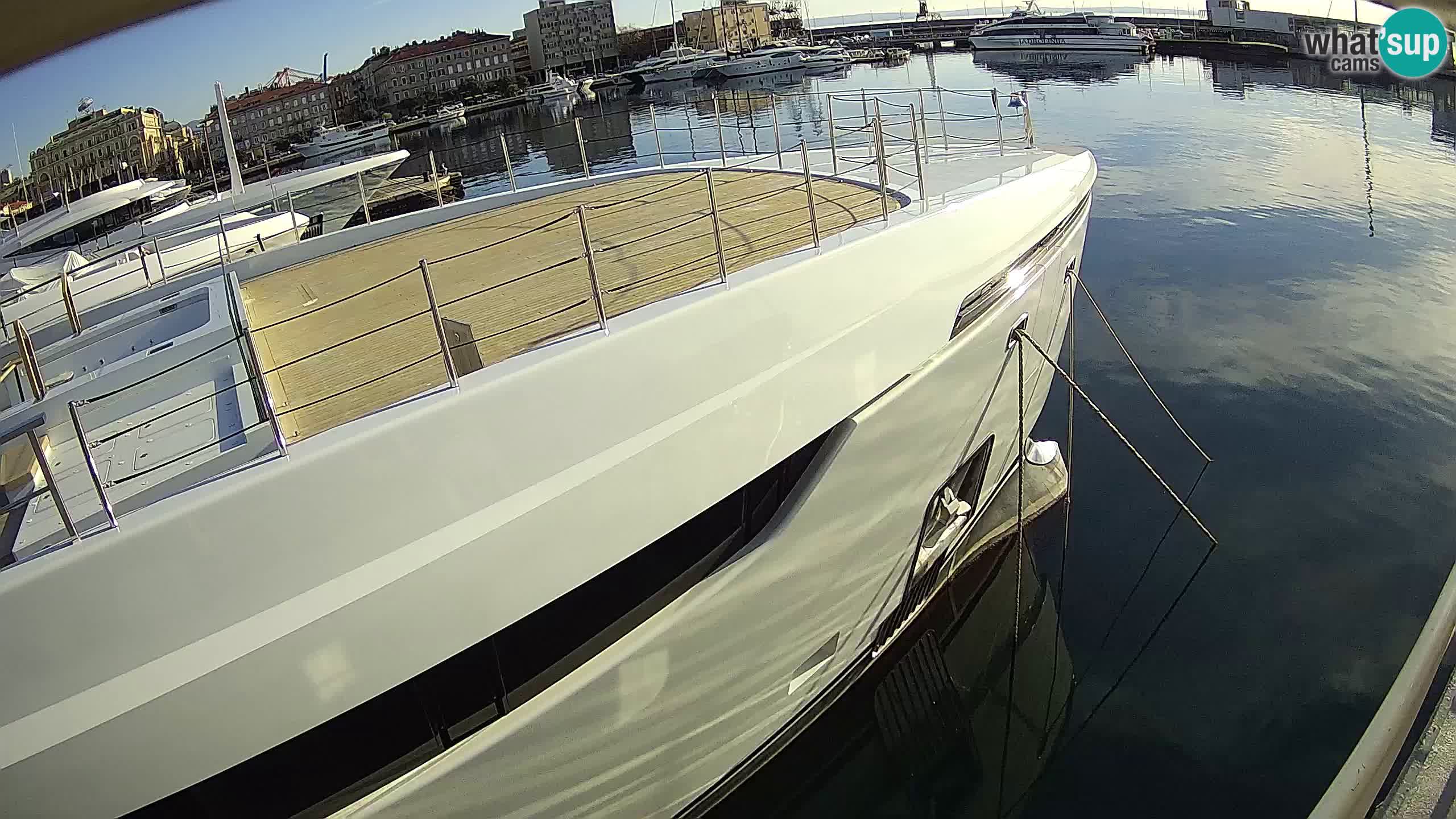 Rijeka – Botel Marina webcam en direct