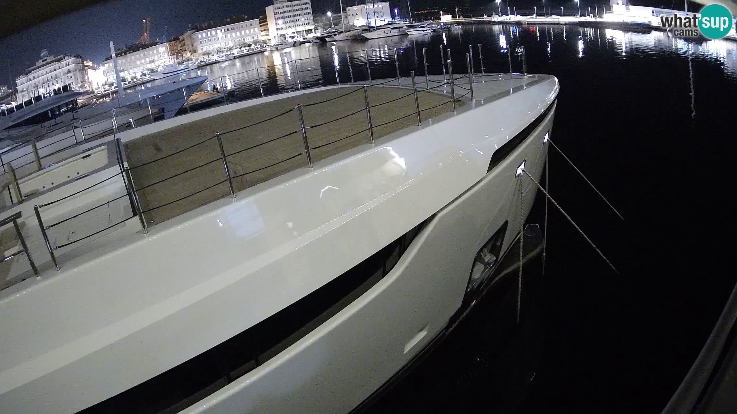Botel Marina cámara web en vivo Rijeka