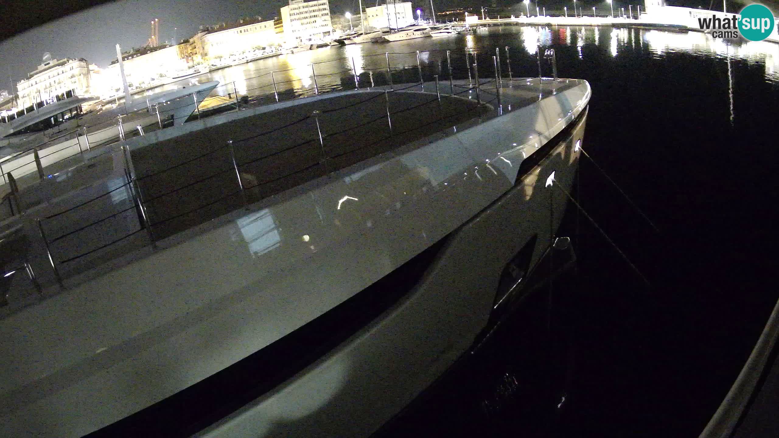 Botel Marina cámara web en vivo Rijeka