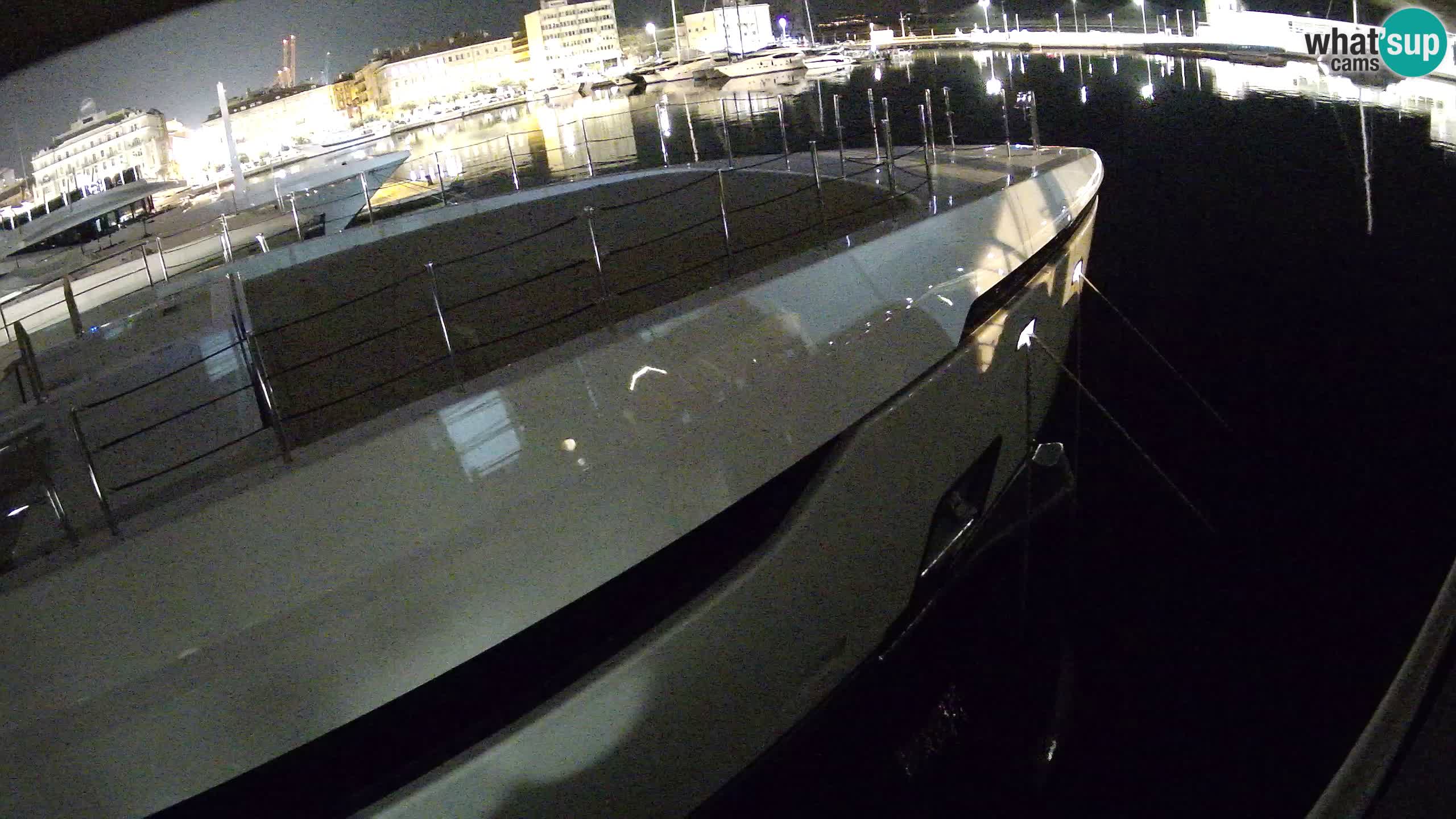Botel Marina cámara web en vivo Rijeka