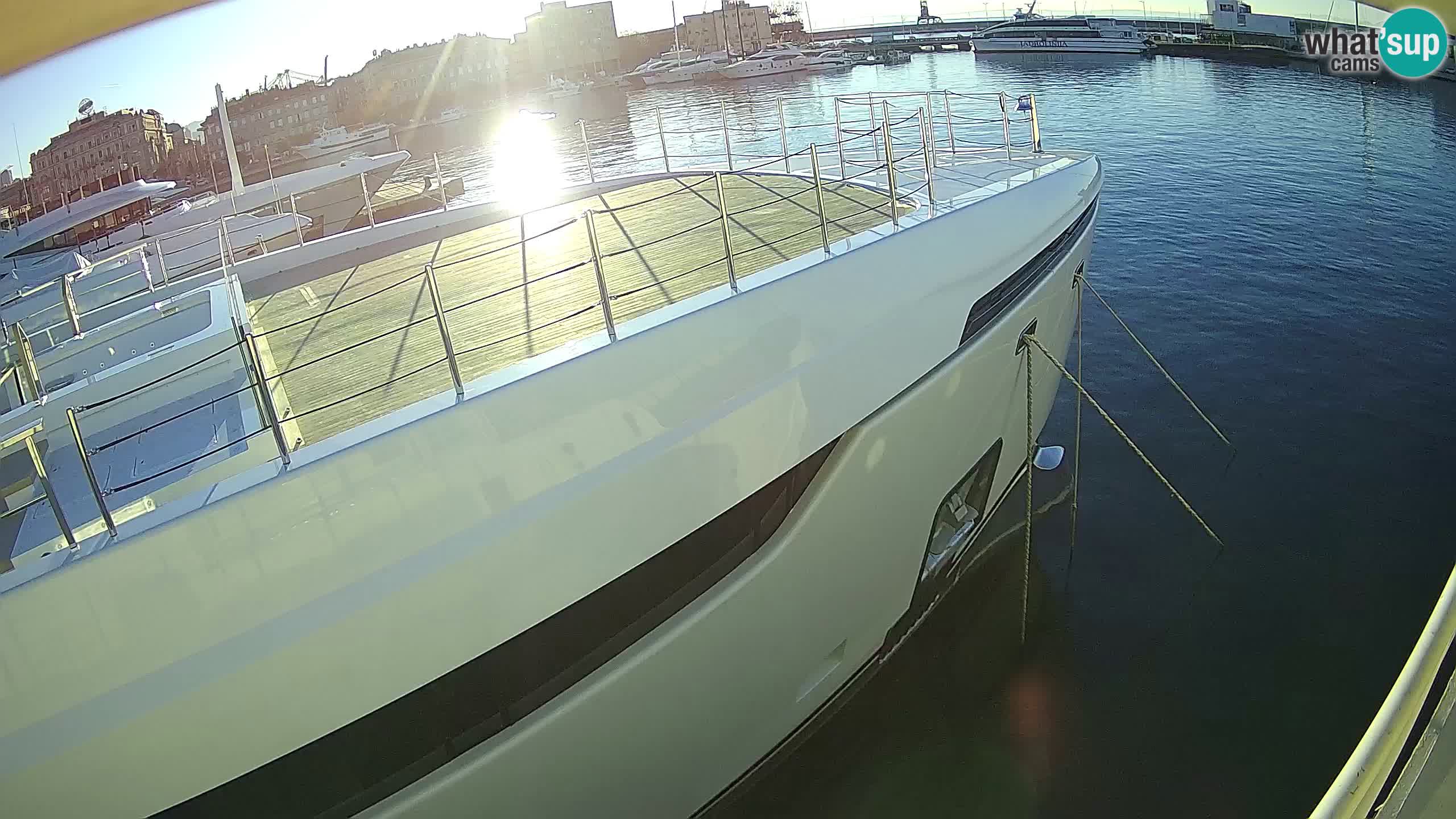 Rijeka – Botel Marina webcam en direct