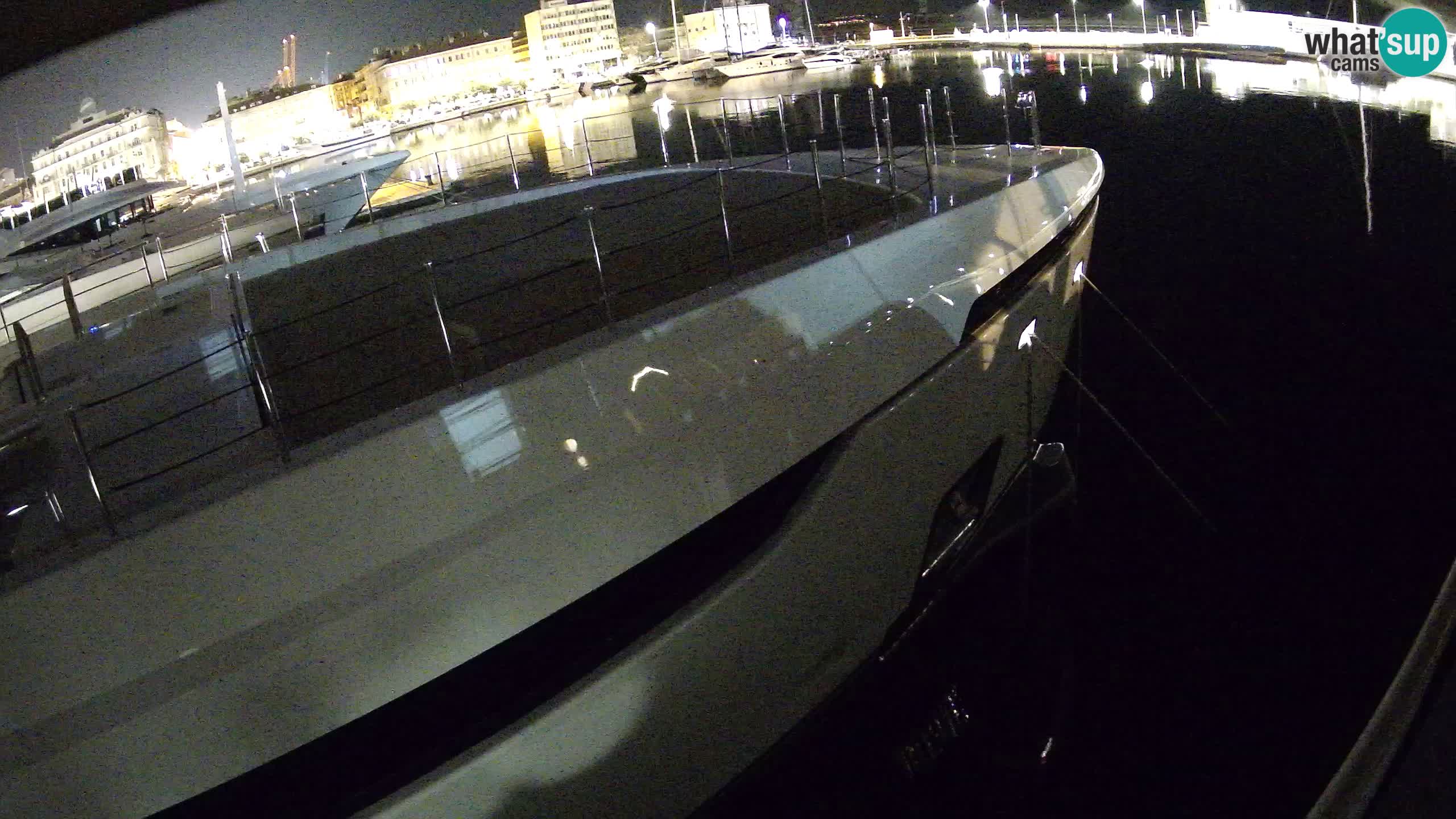 Rijeka – Botel Marina webcam en direct