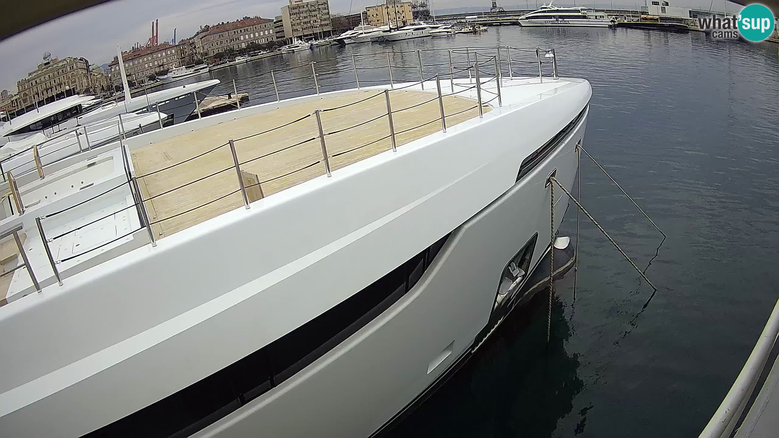 Rijeka – Botel Marina webcam en direct