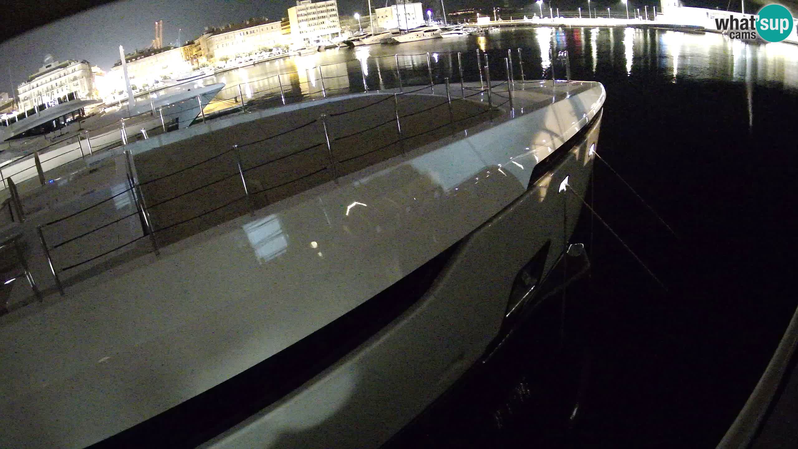 Botel Marina cámara web en vivo Rijeka