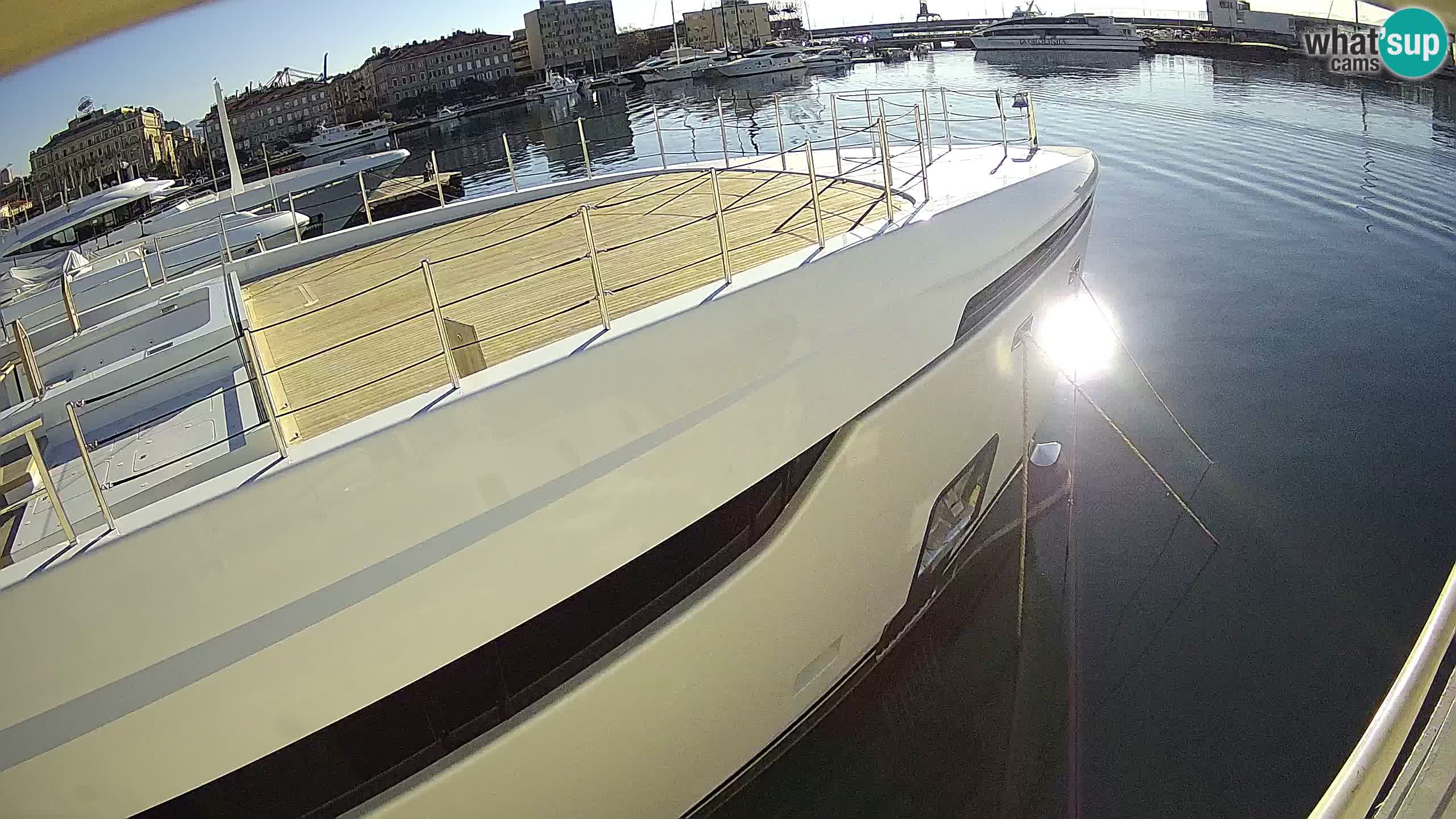 Rijeka – Botel Marina webcam en direct