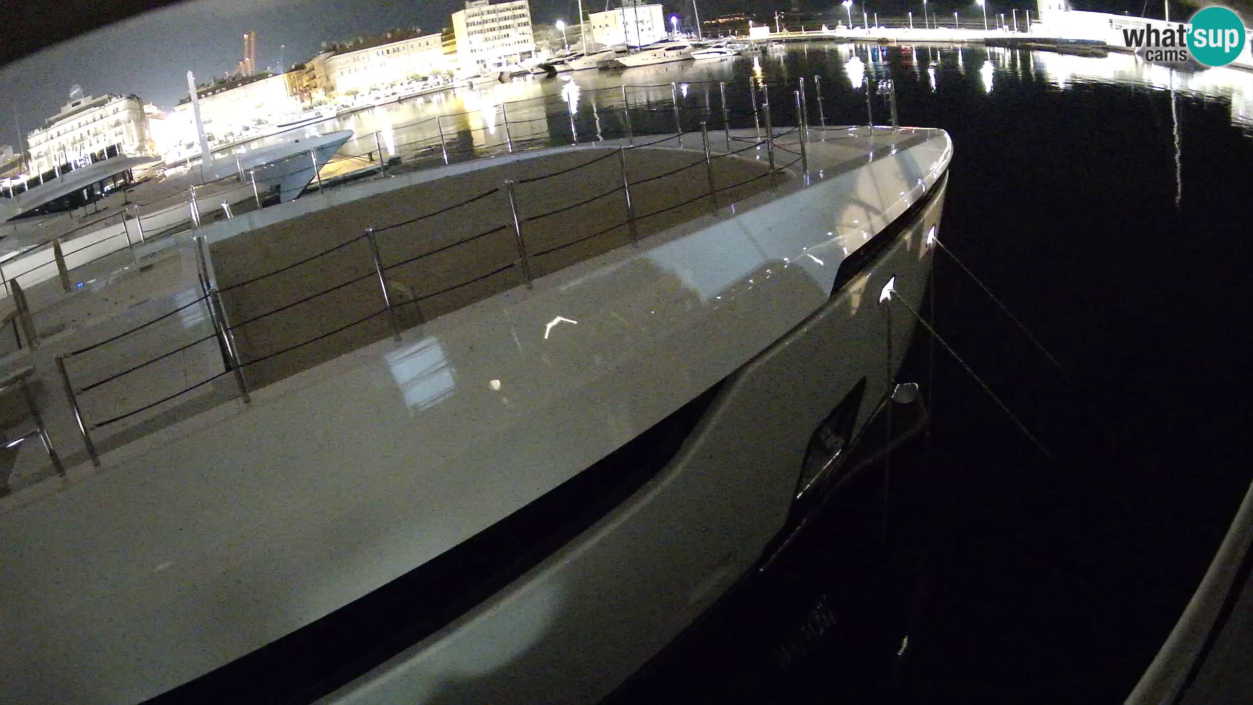 Botel Marina cámara web en vivo Rijeka