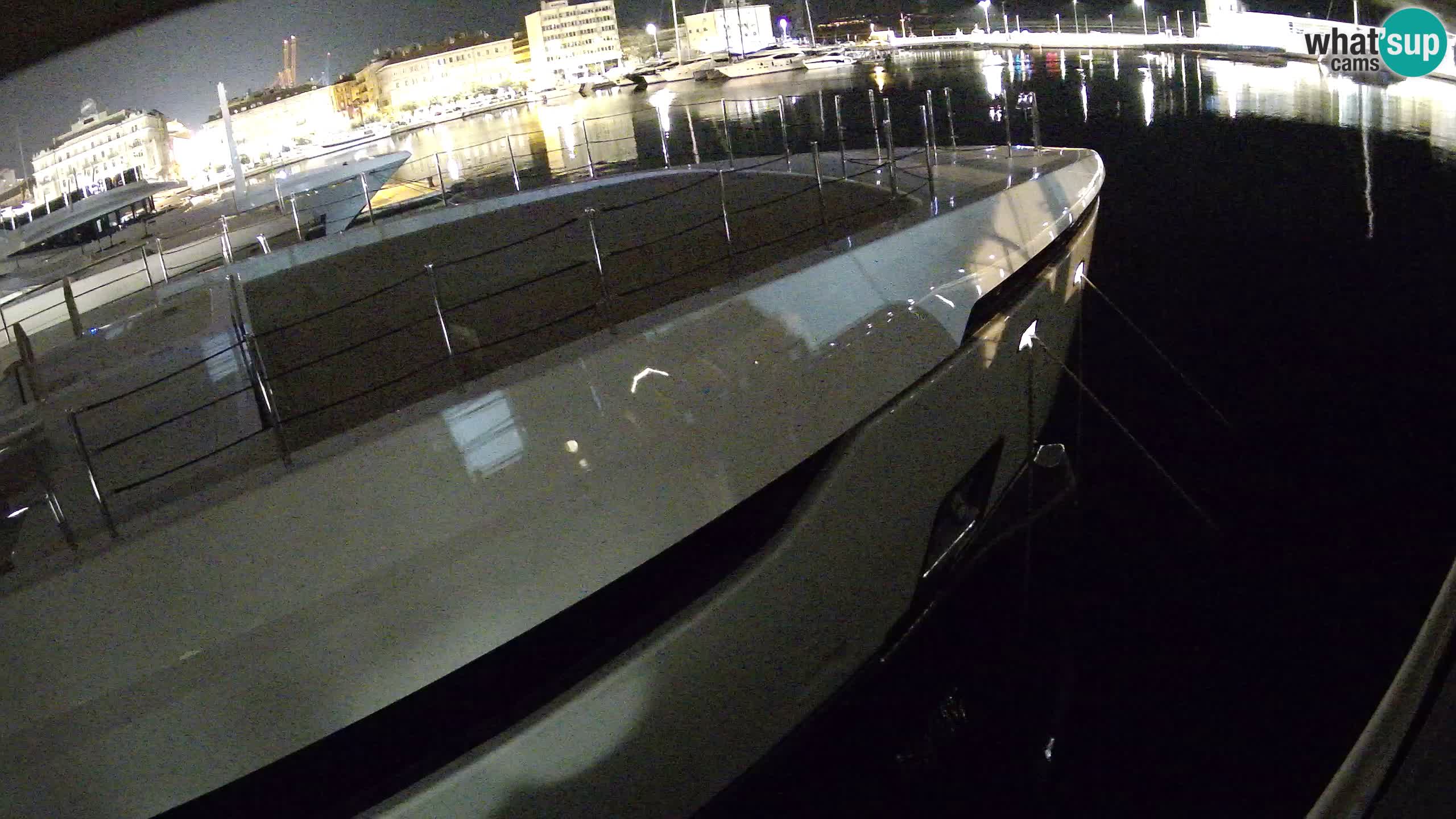 Rijeka – Botel Marina webcam en direct