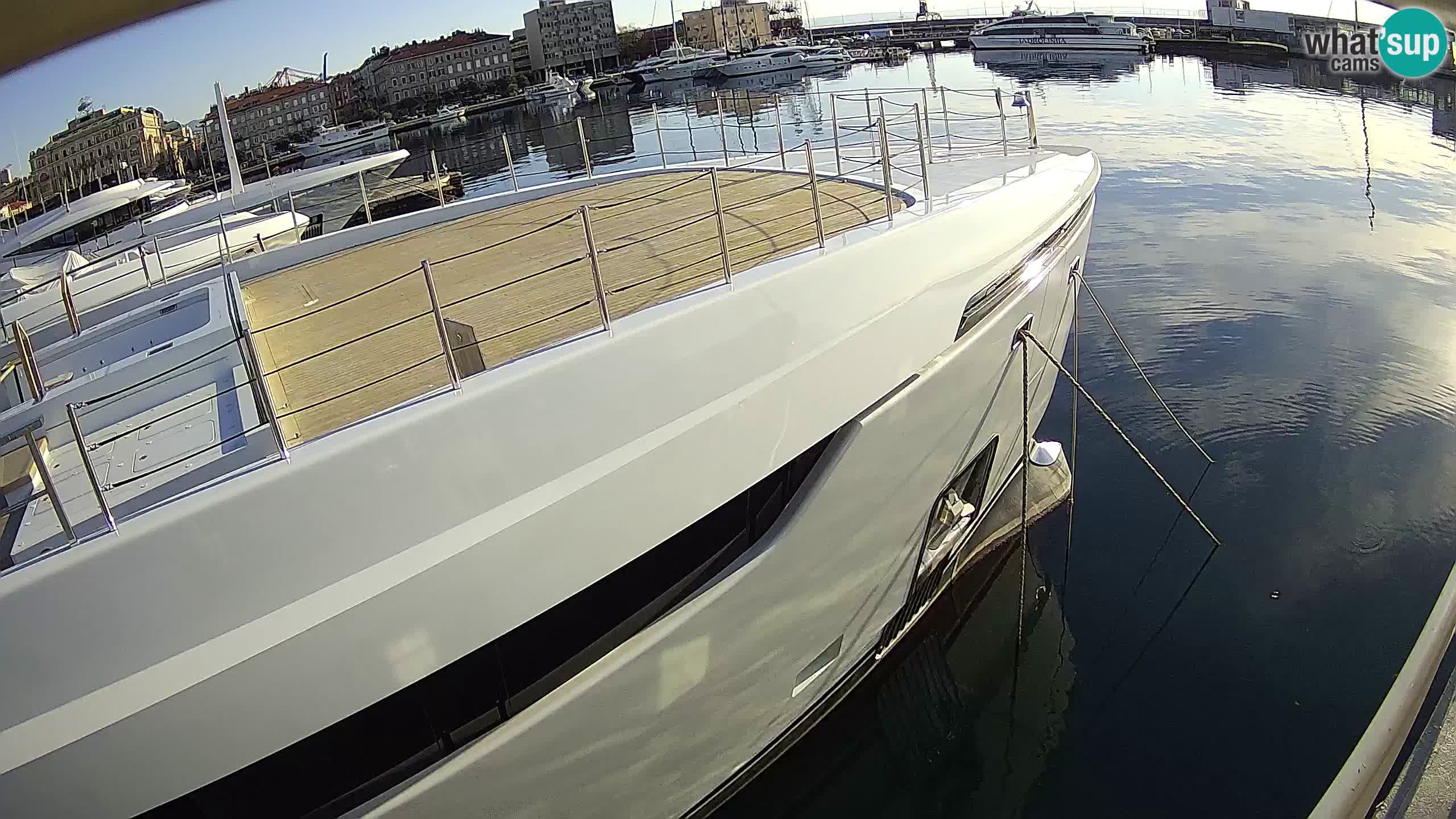 Rijeka – Botel Marina webcam en direct