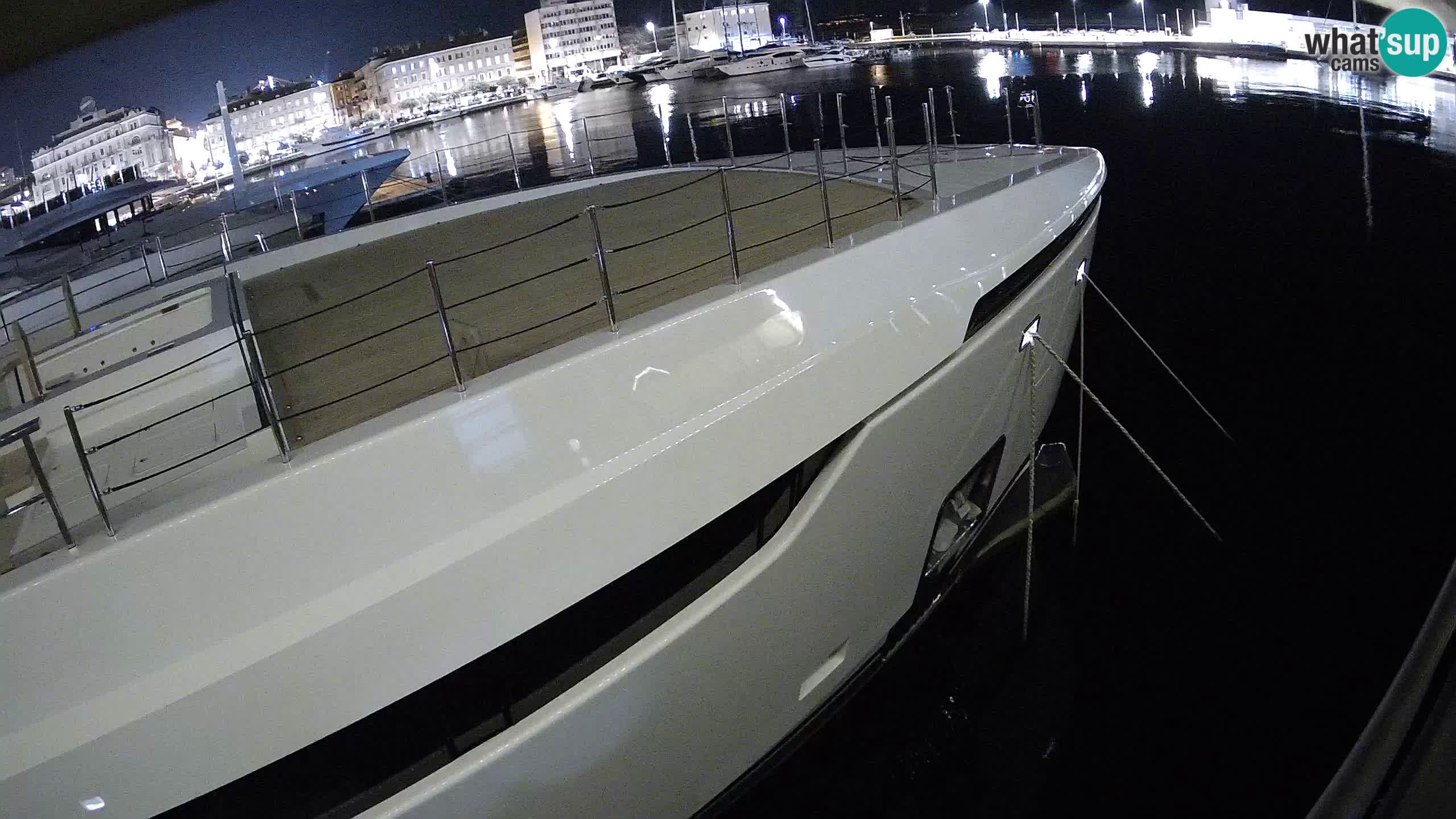 Botel Marina cámara web en vivo Rijeka