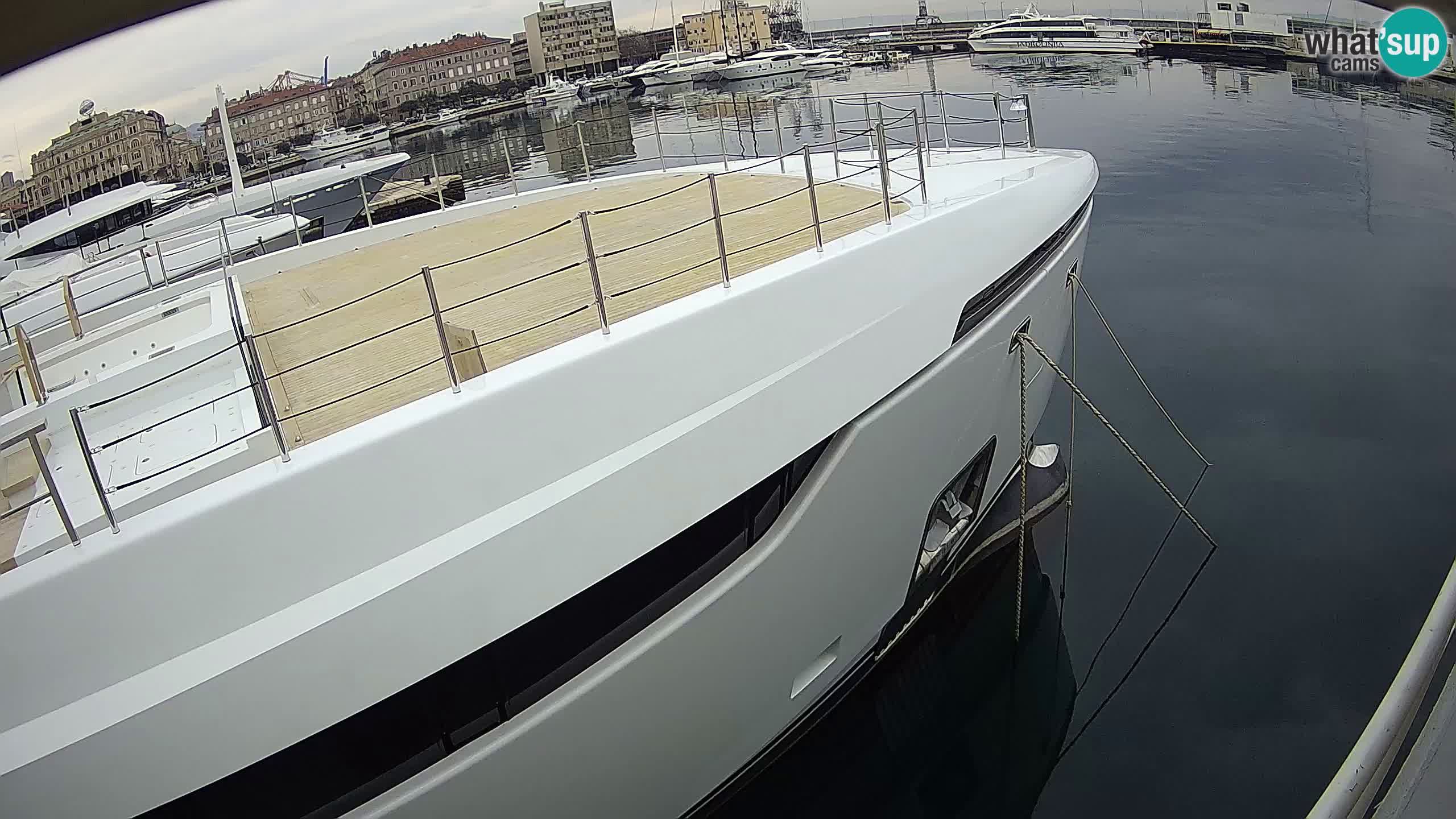 Rijeka – Botel Marina webcam en direct