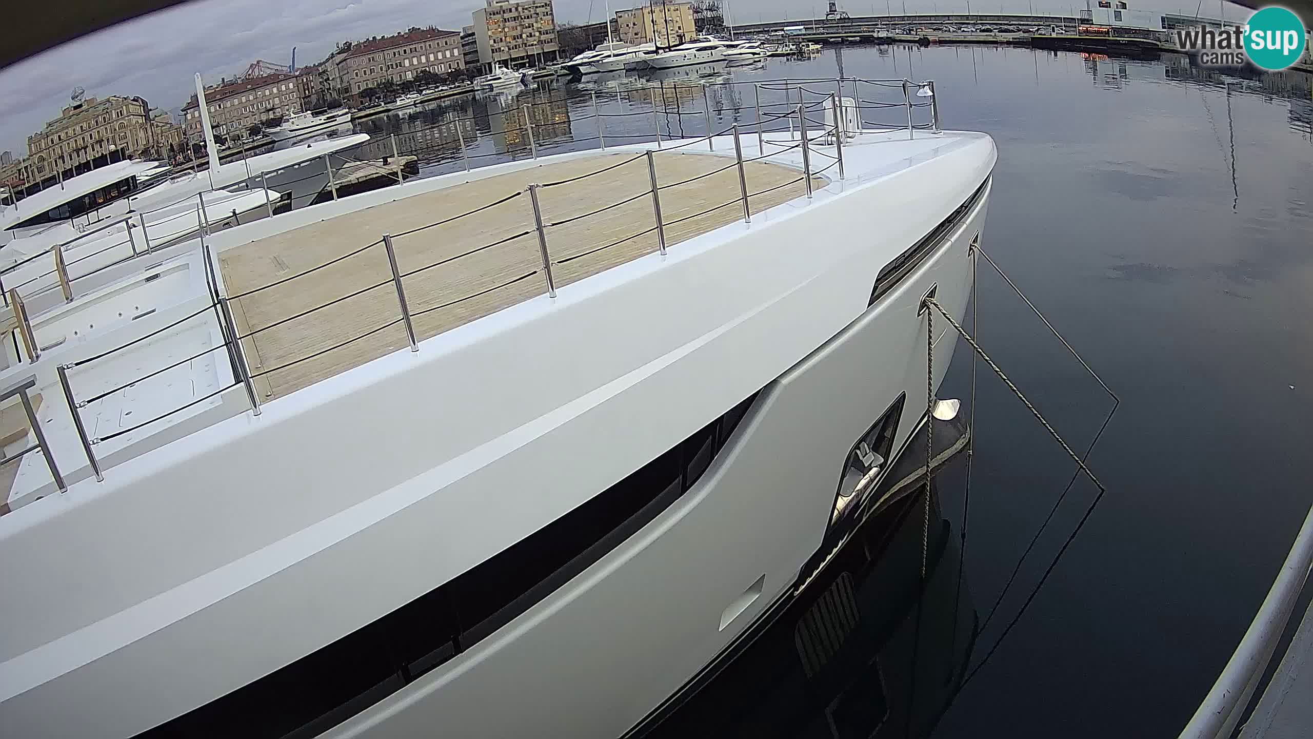 Rijeka – Botel Marina web kamera