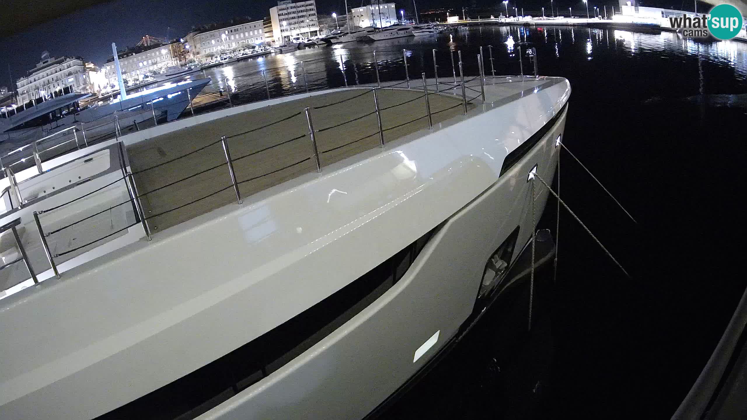 Botel Marina cámara web en vivo Rijeka
