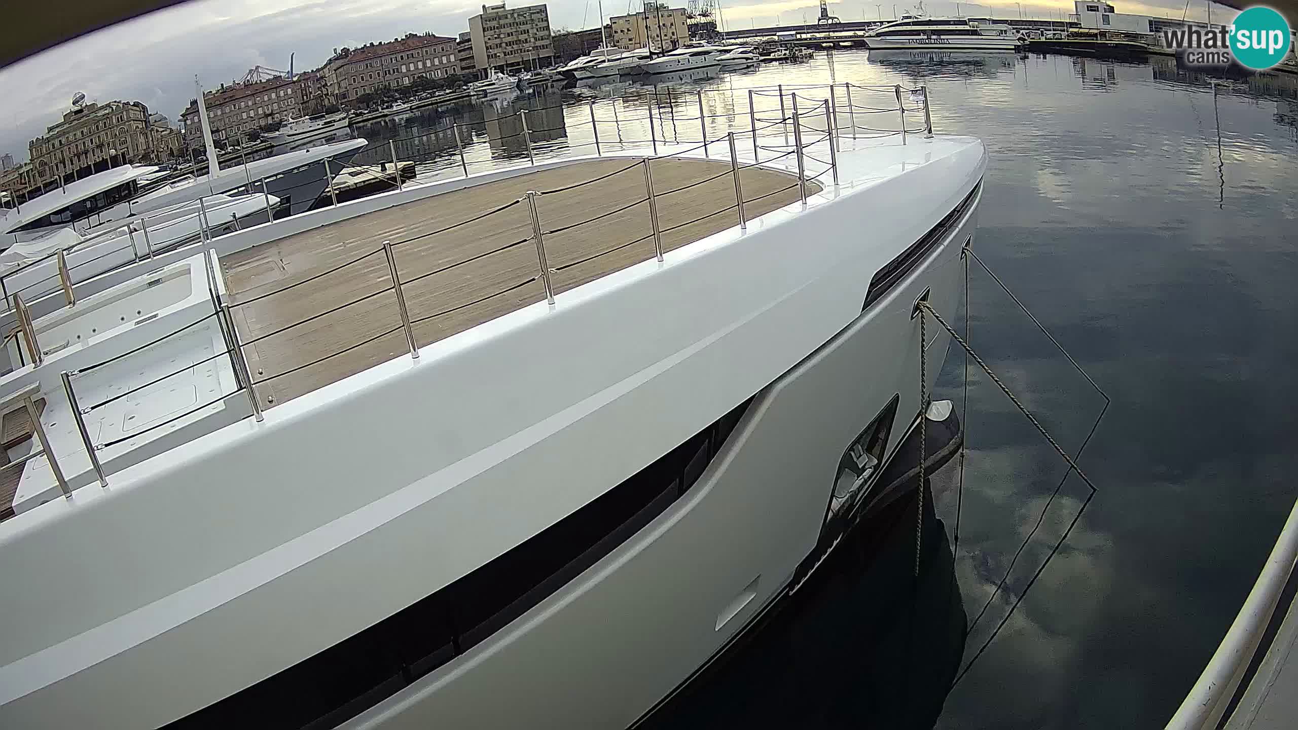 Rijeka – Botel Marina webcam en direct
