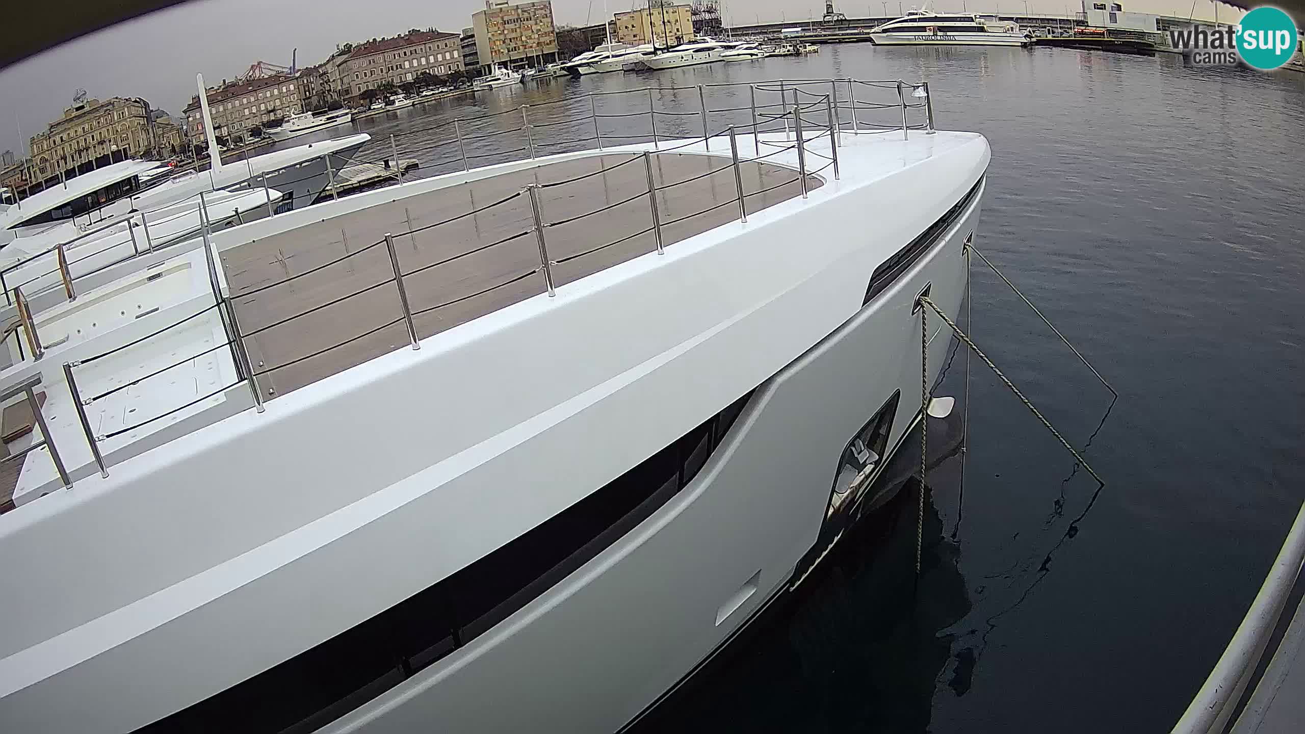 Rijeka – Botel Marina webcam en direct