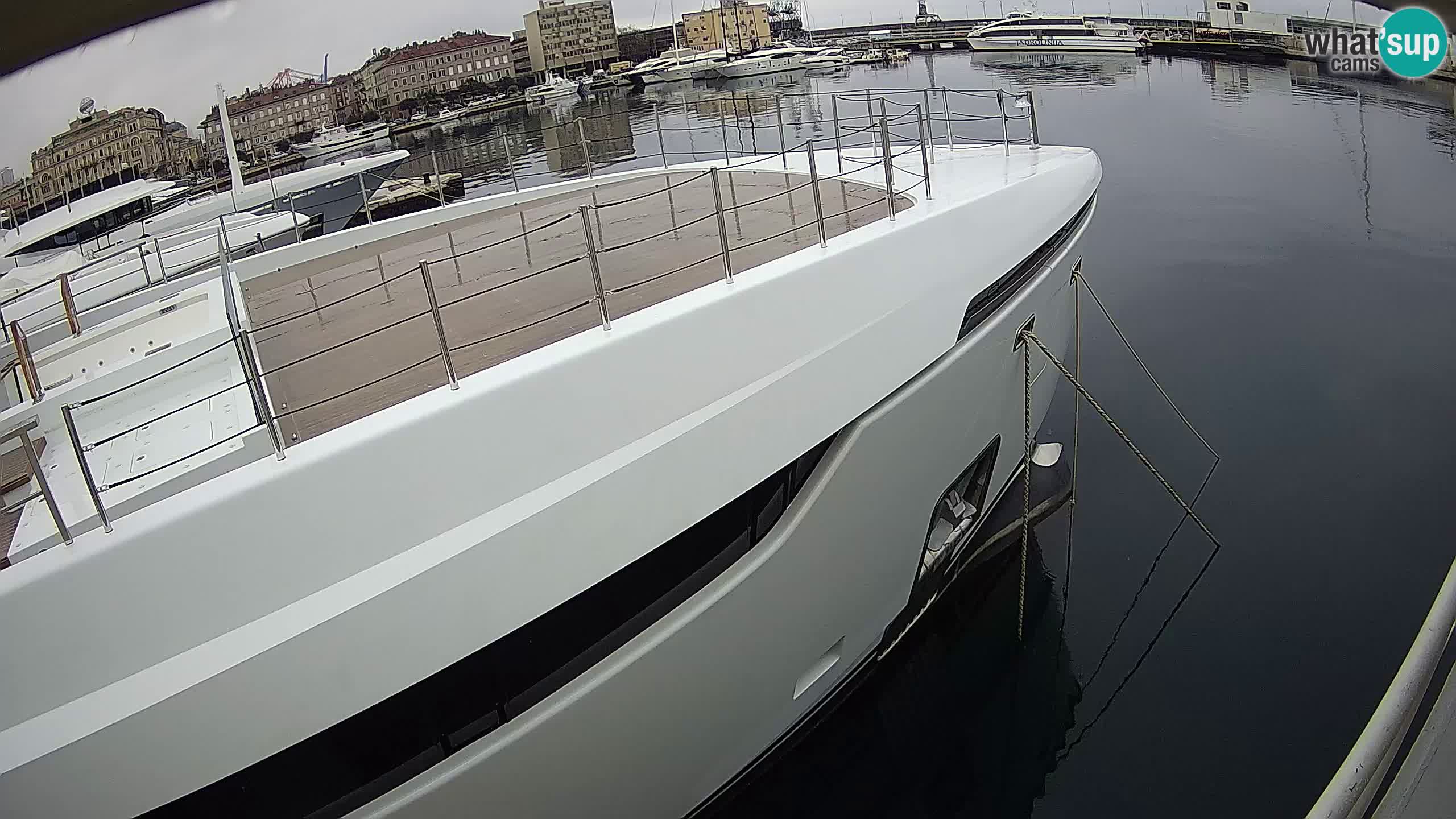 Rijeka – Botel Marina web kamera