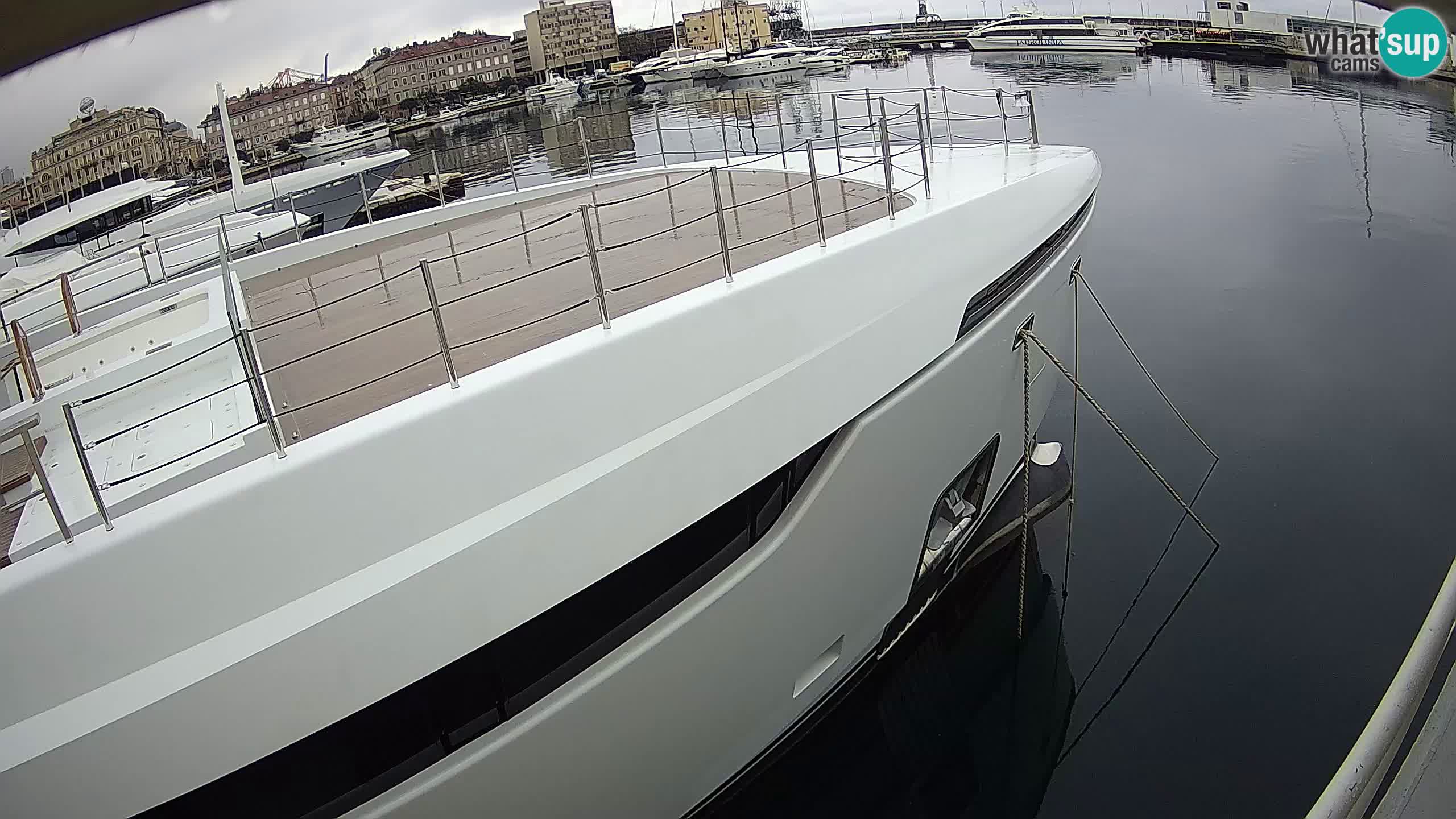 Rijeka – Botel Marina web kamera