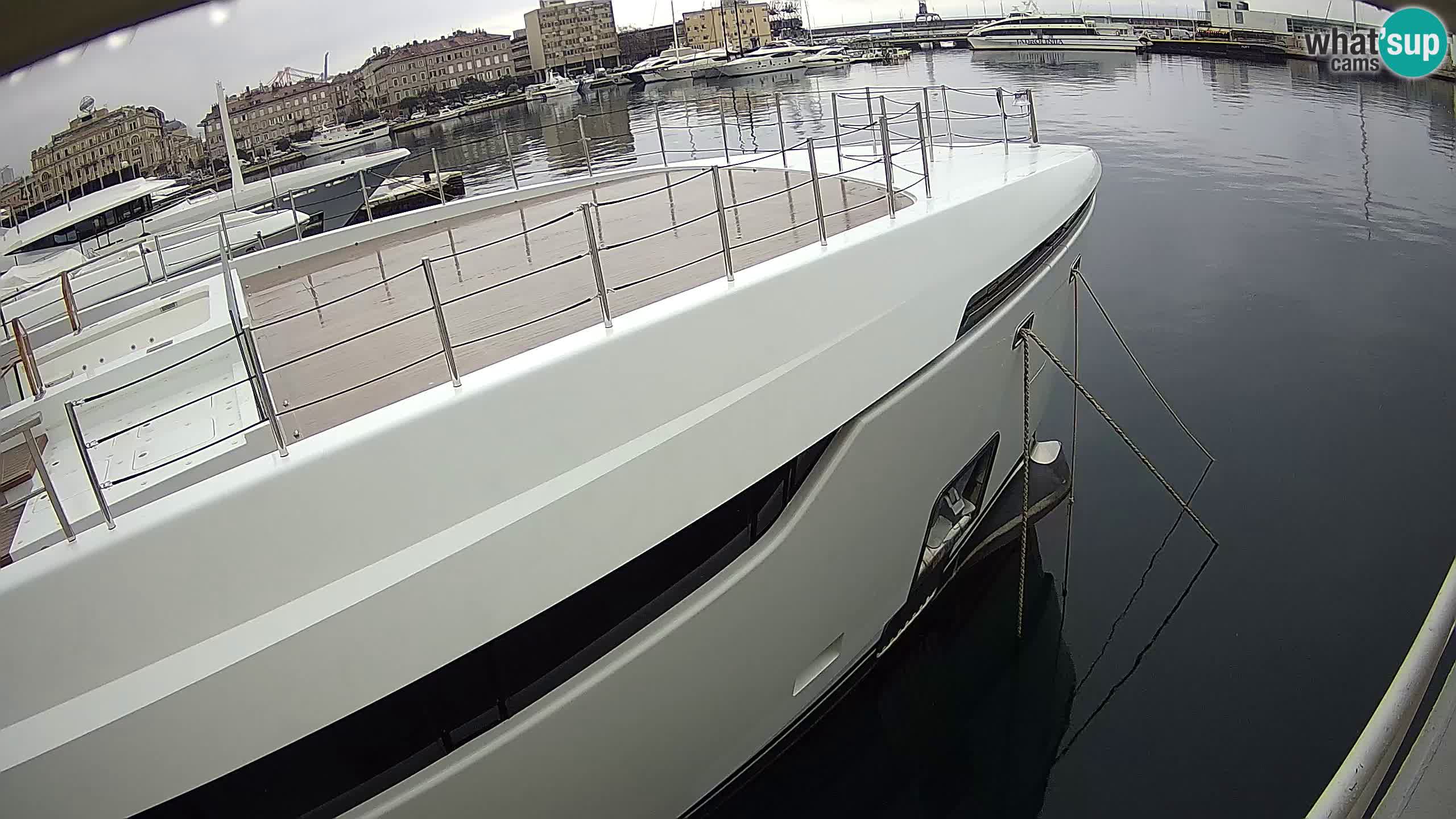 Rijeka – Botel Marina web kamera