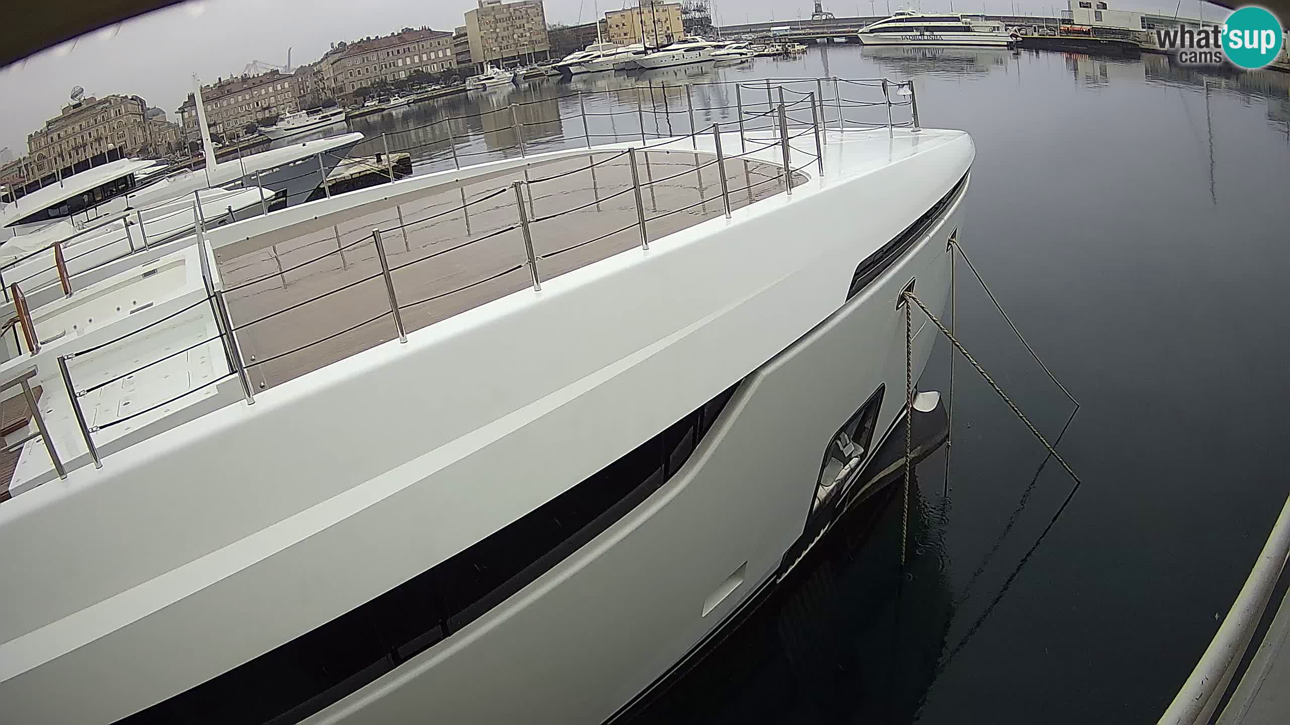 Rijeka – Botel Marina webcam en direct