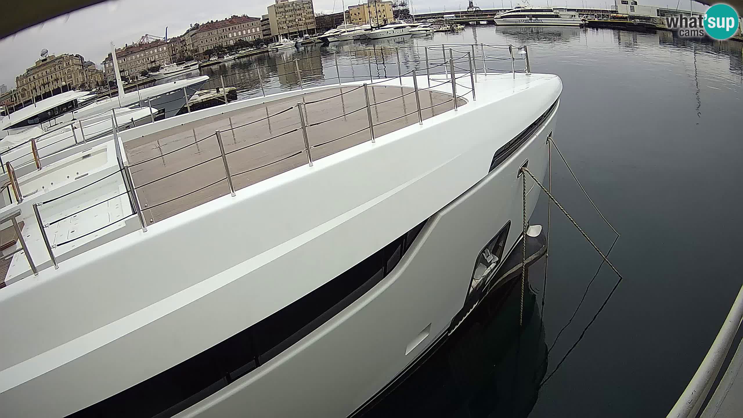 Reka – Botel Marina spletna kamera