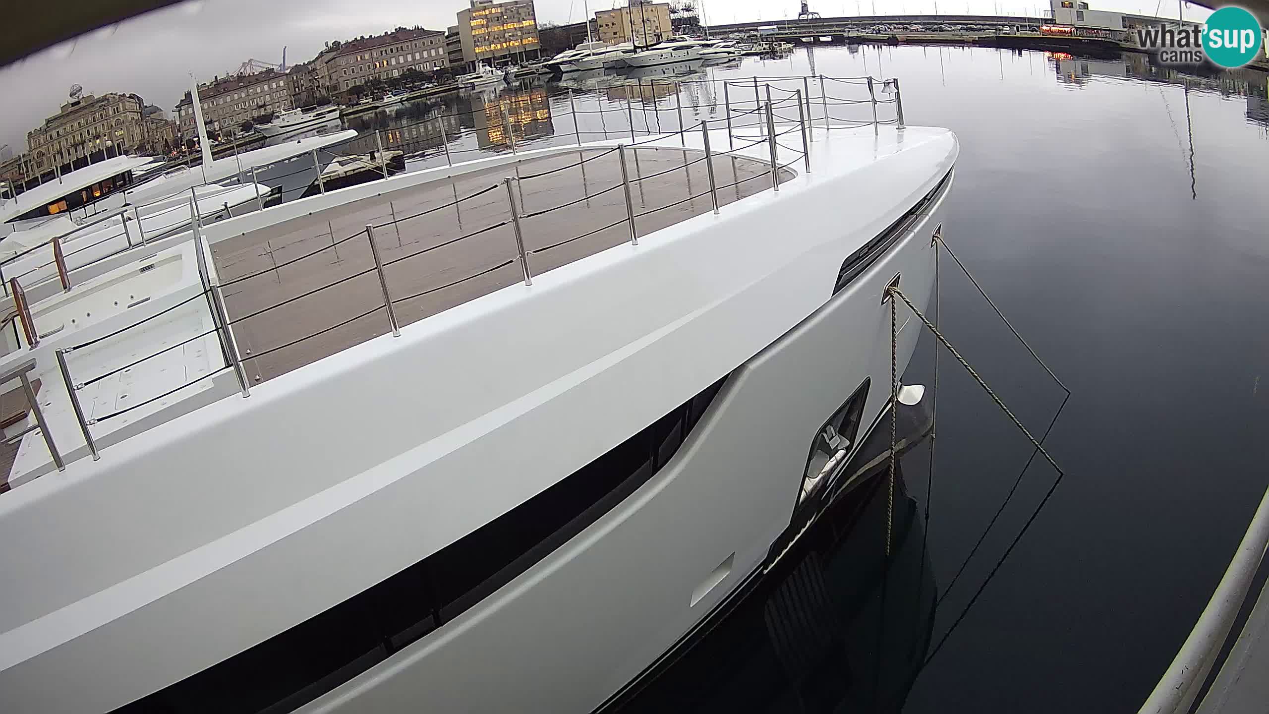 Rijeka – Botel Marina web kamera