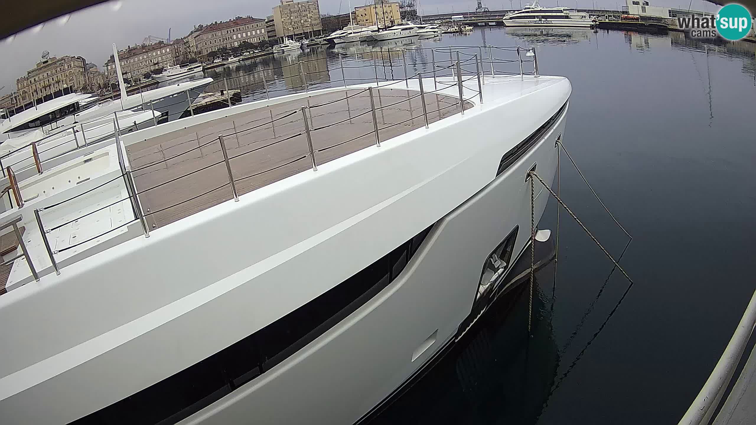 Reka – Botel Marina spletna kamera