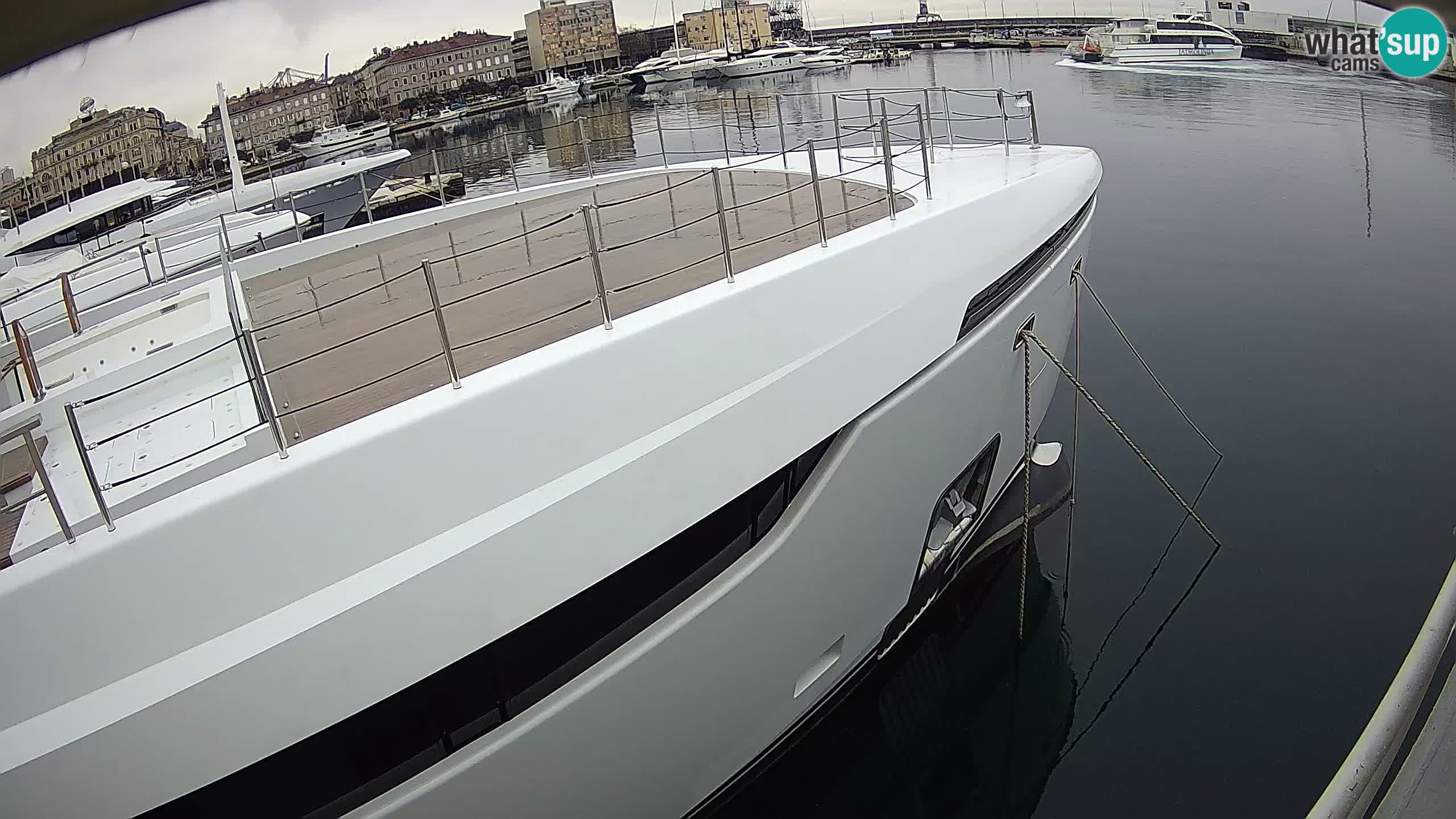 Rijeka – Botel Marina web kamera