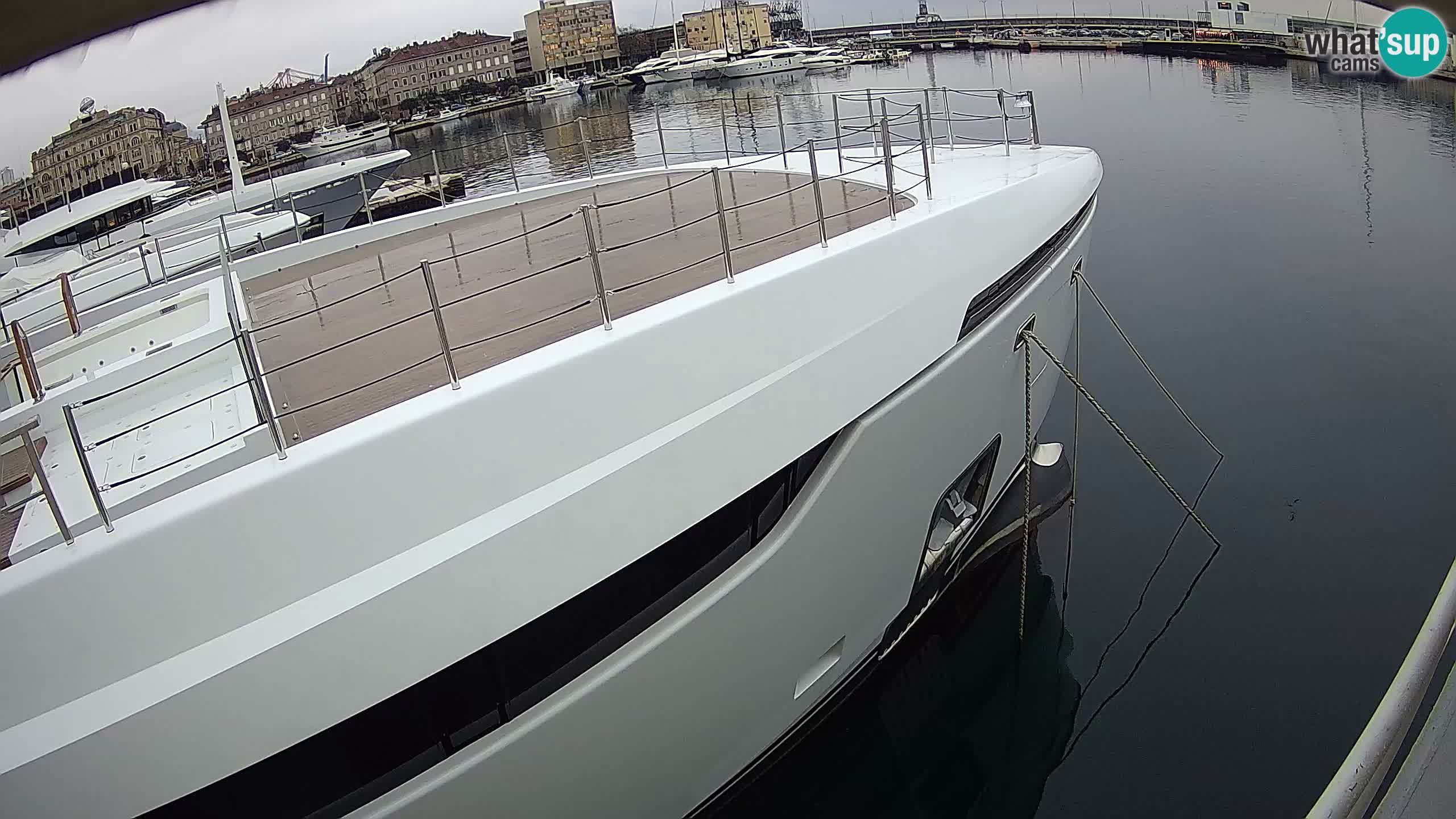 Rijeka – Botel Marina web kamera