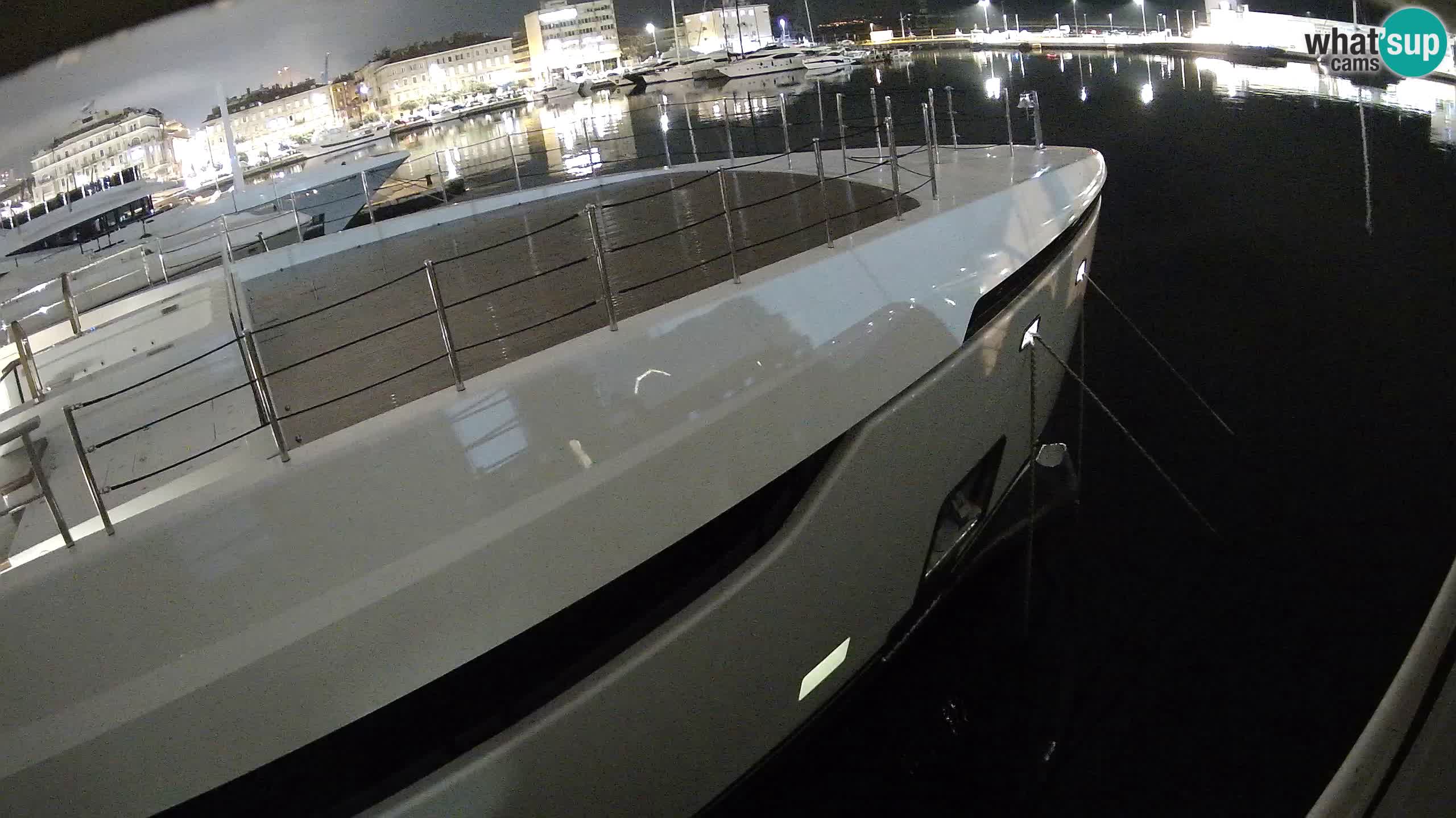 Botel Marina cámara web en vivo Rijeka