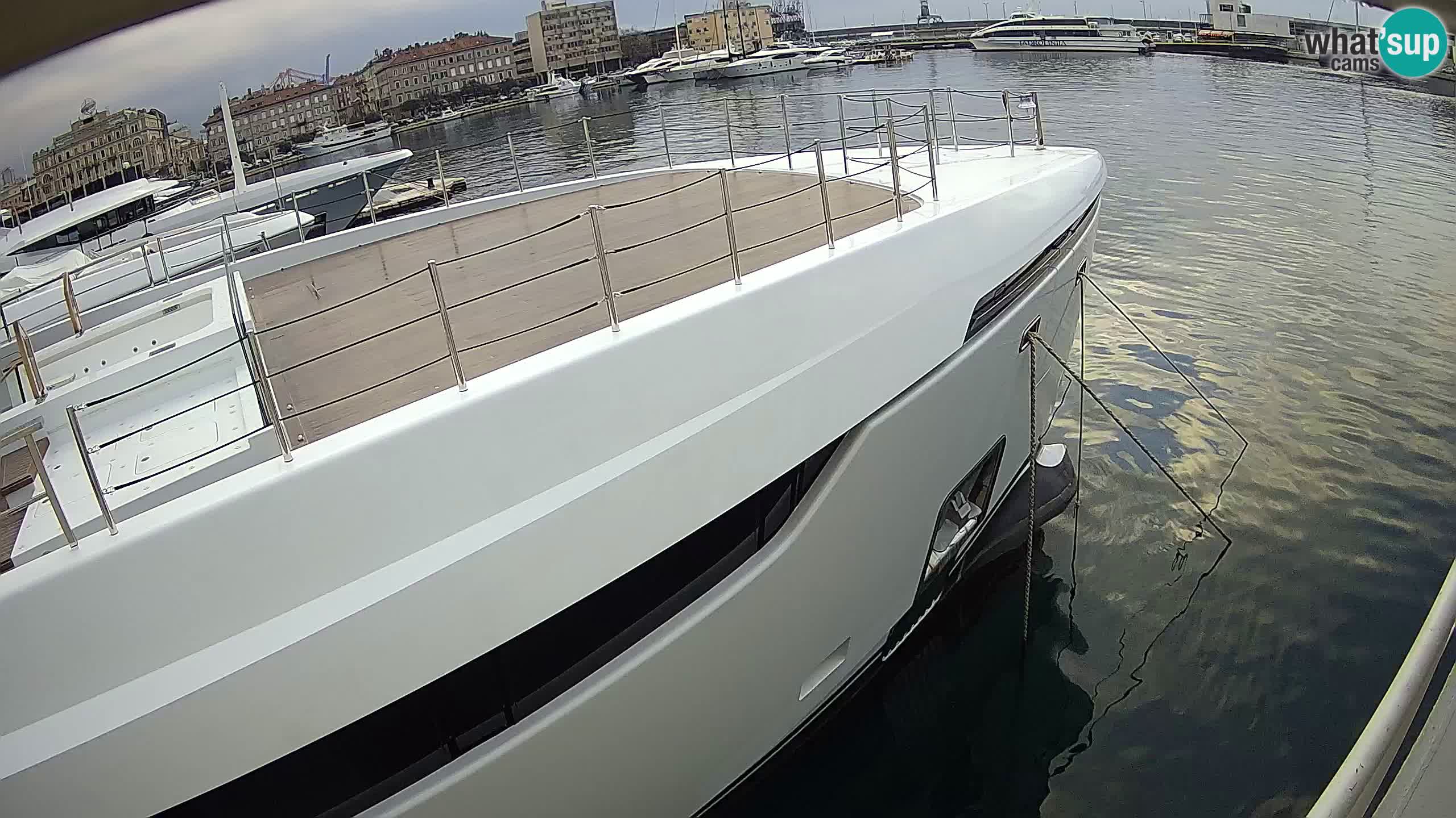 Rijeka – Botel Marina web kamera