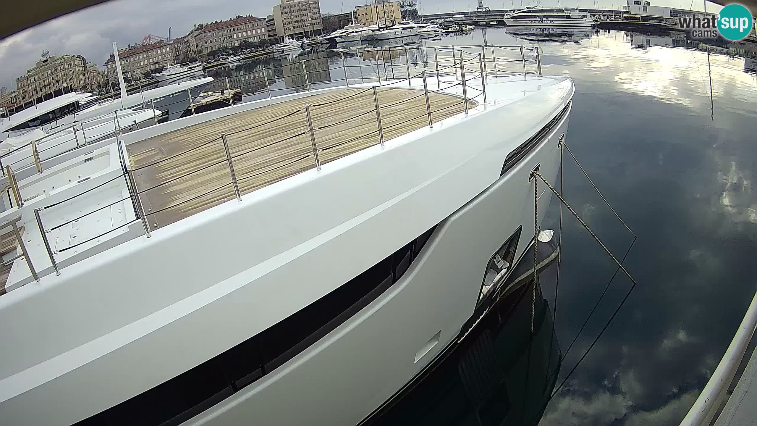 Reka – Botel Marina spletna kamera