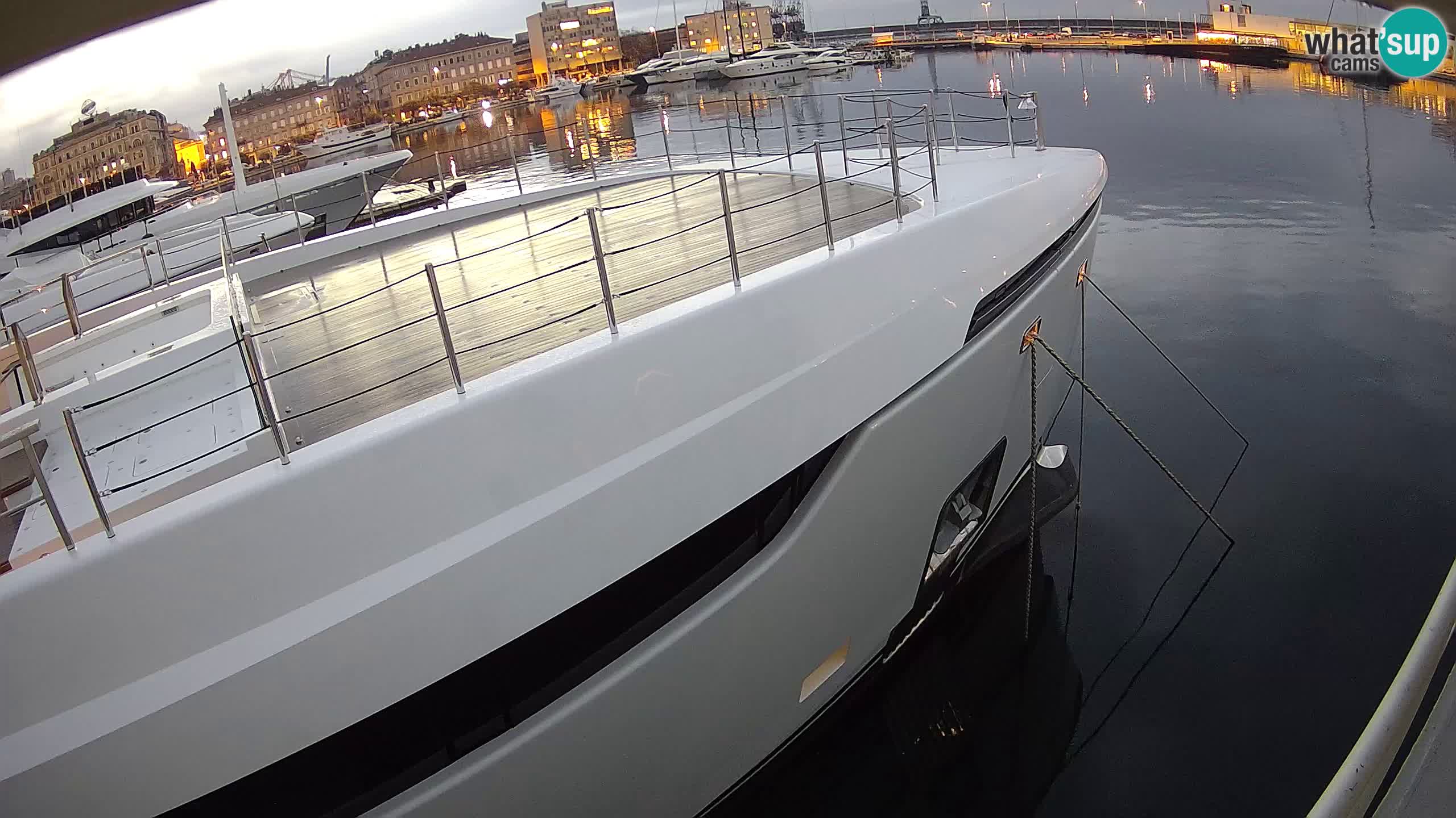 Reka – Botel Marina spletna kamera