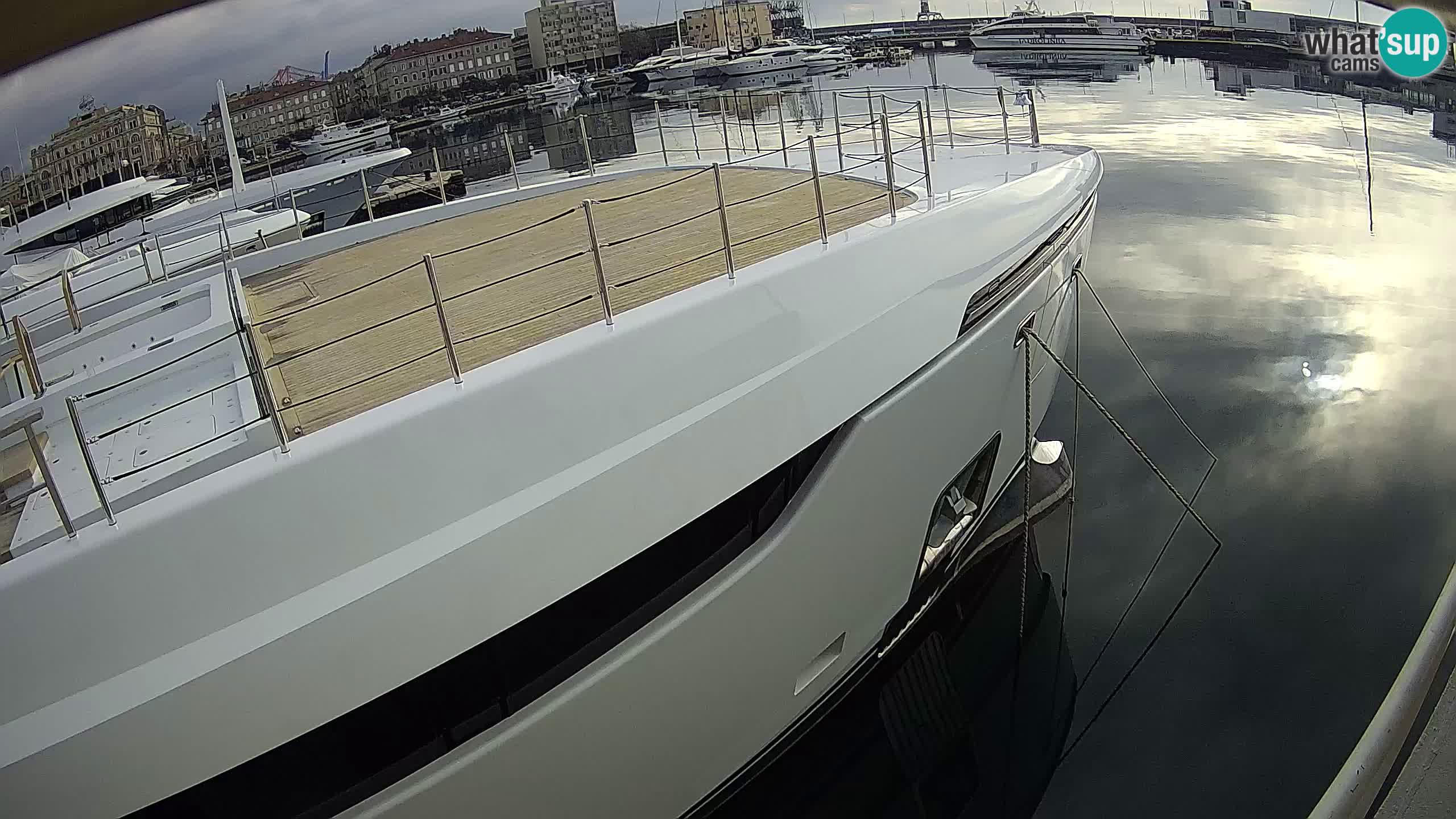 Rijeka – Botel Marina web kamera