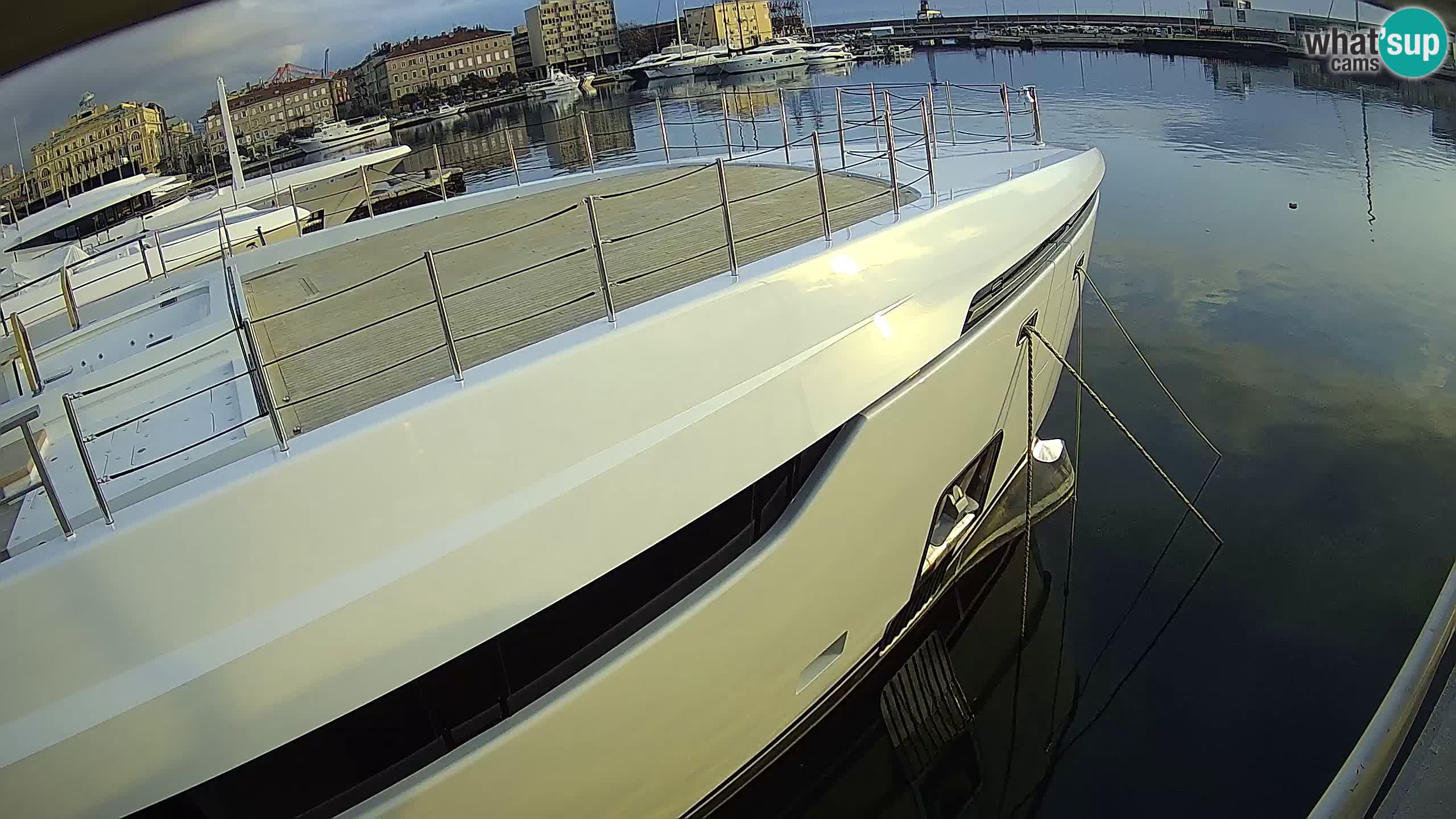 Reka – Botel Marina spletna kamera